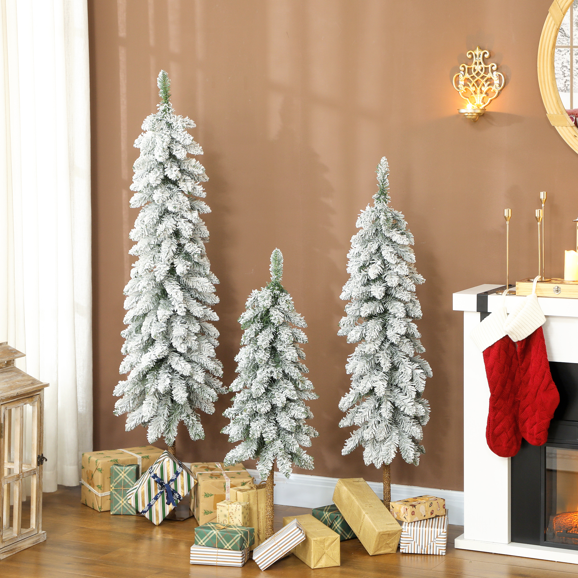 Ambiente decorativo - Set alberi di Natale per interni