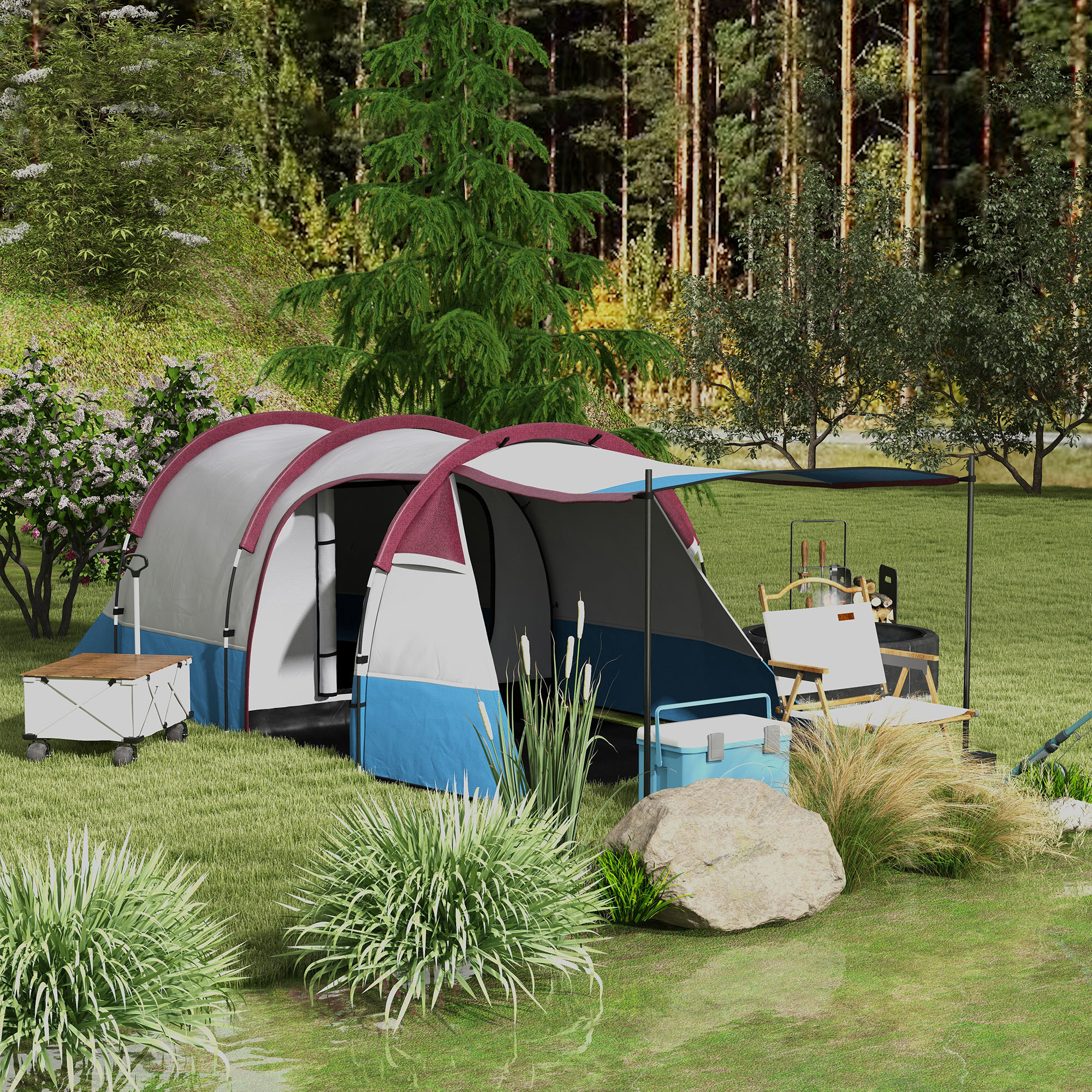 Vista aggiuntiva - Tenda da campeggio