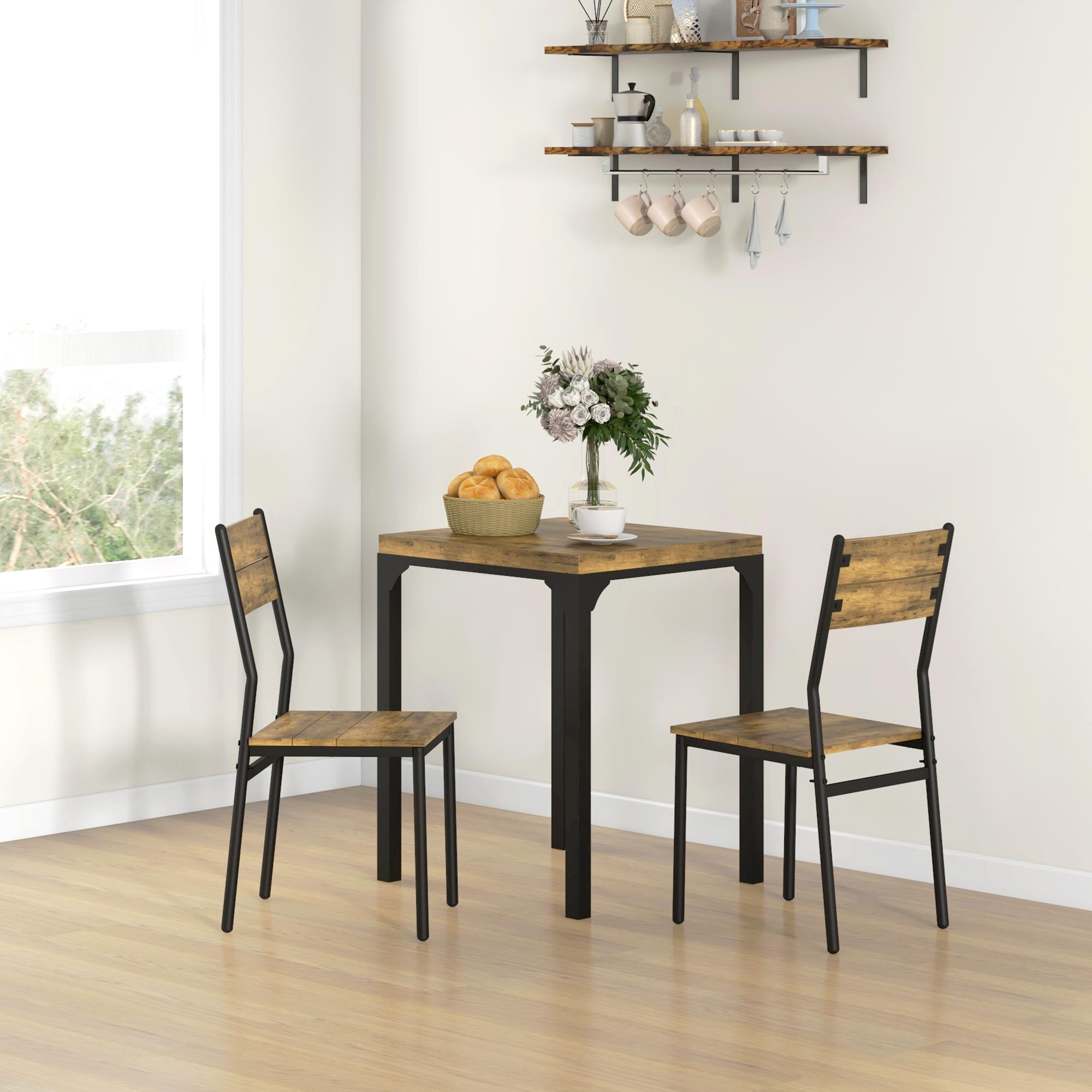 Vista aggiuntiva - Tavolo e sedie per cucina e sala da pranzo
