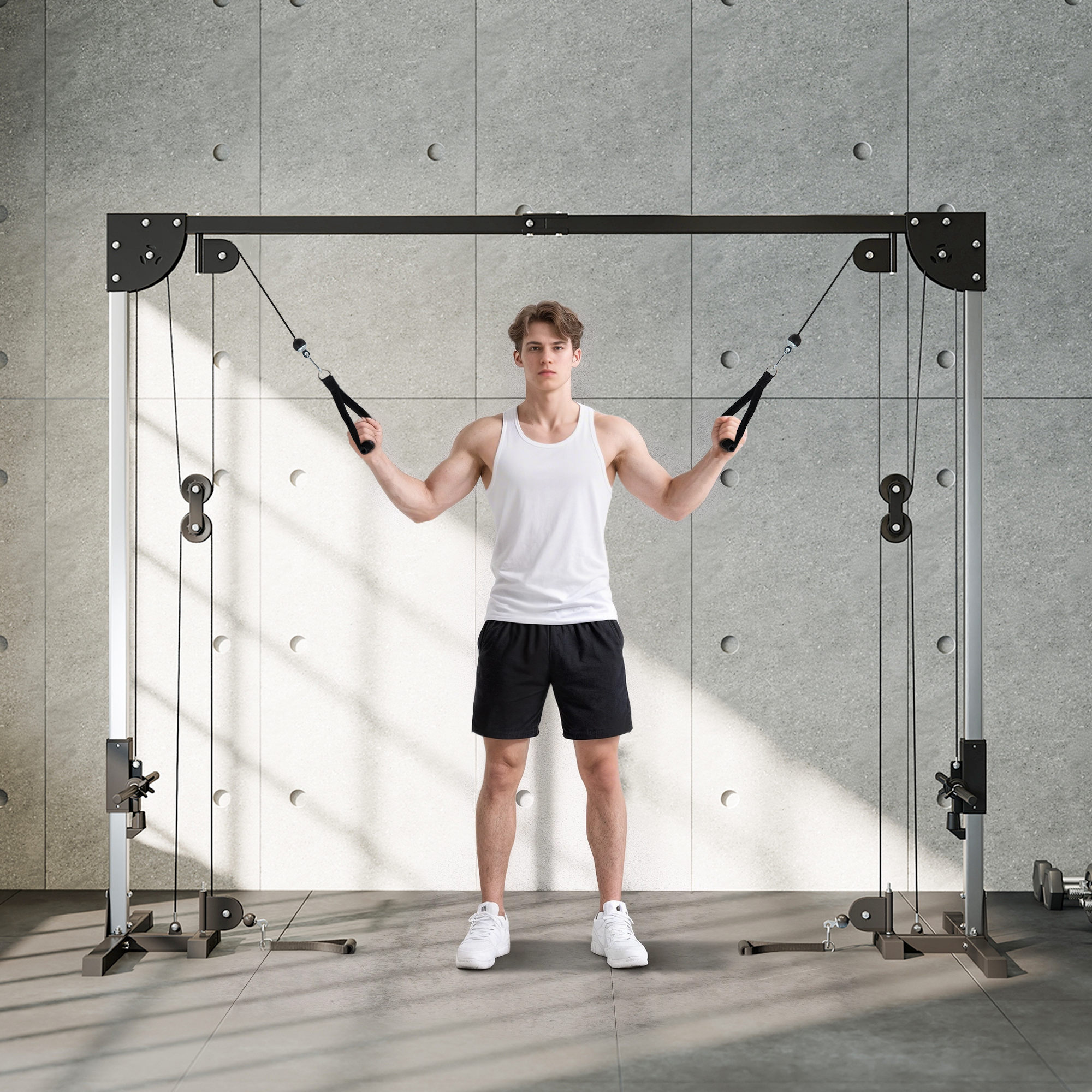 Stazione fitness multifunzione per casa