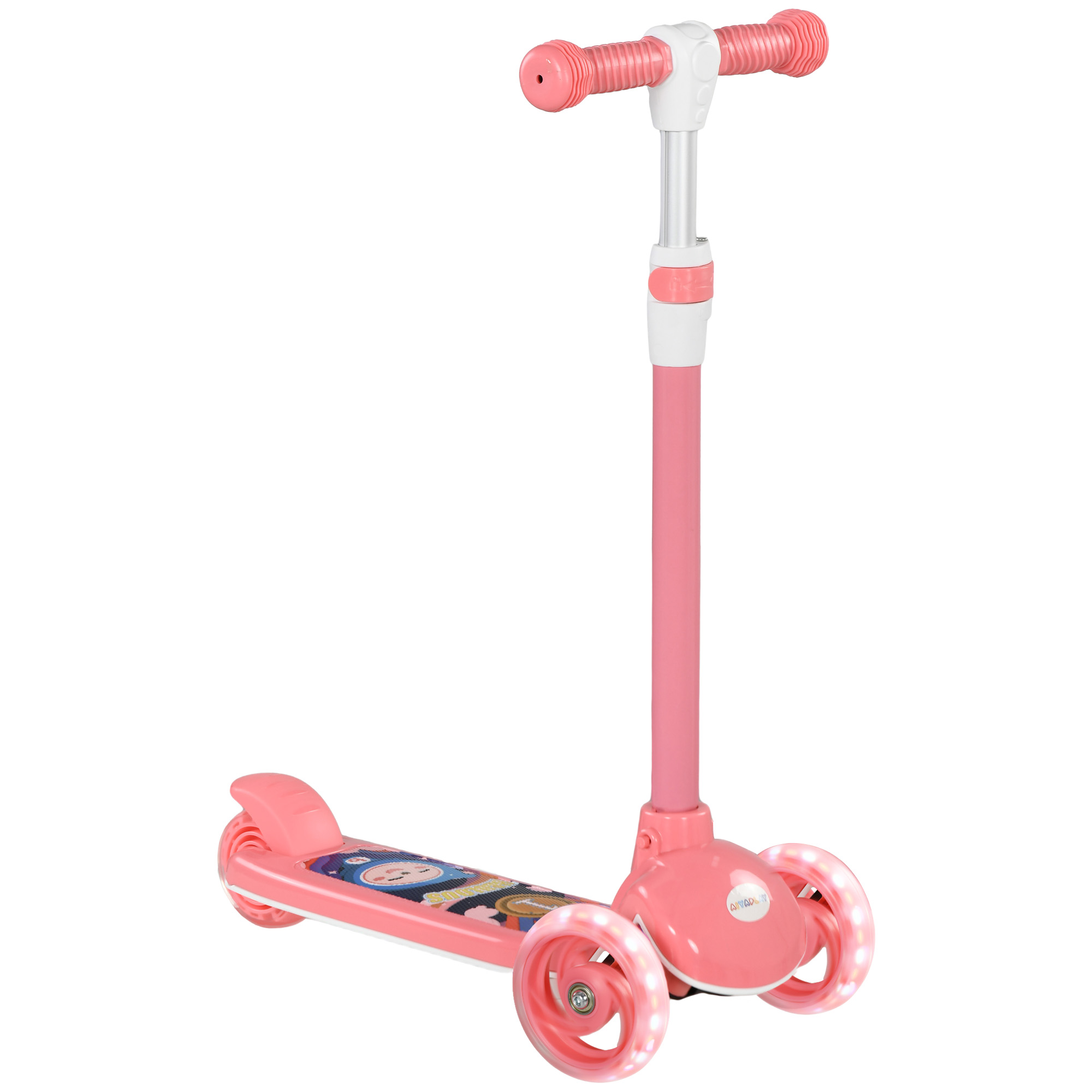 Monopattino per bambini 3 ruote rosa