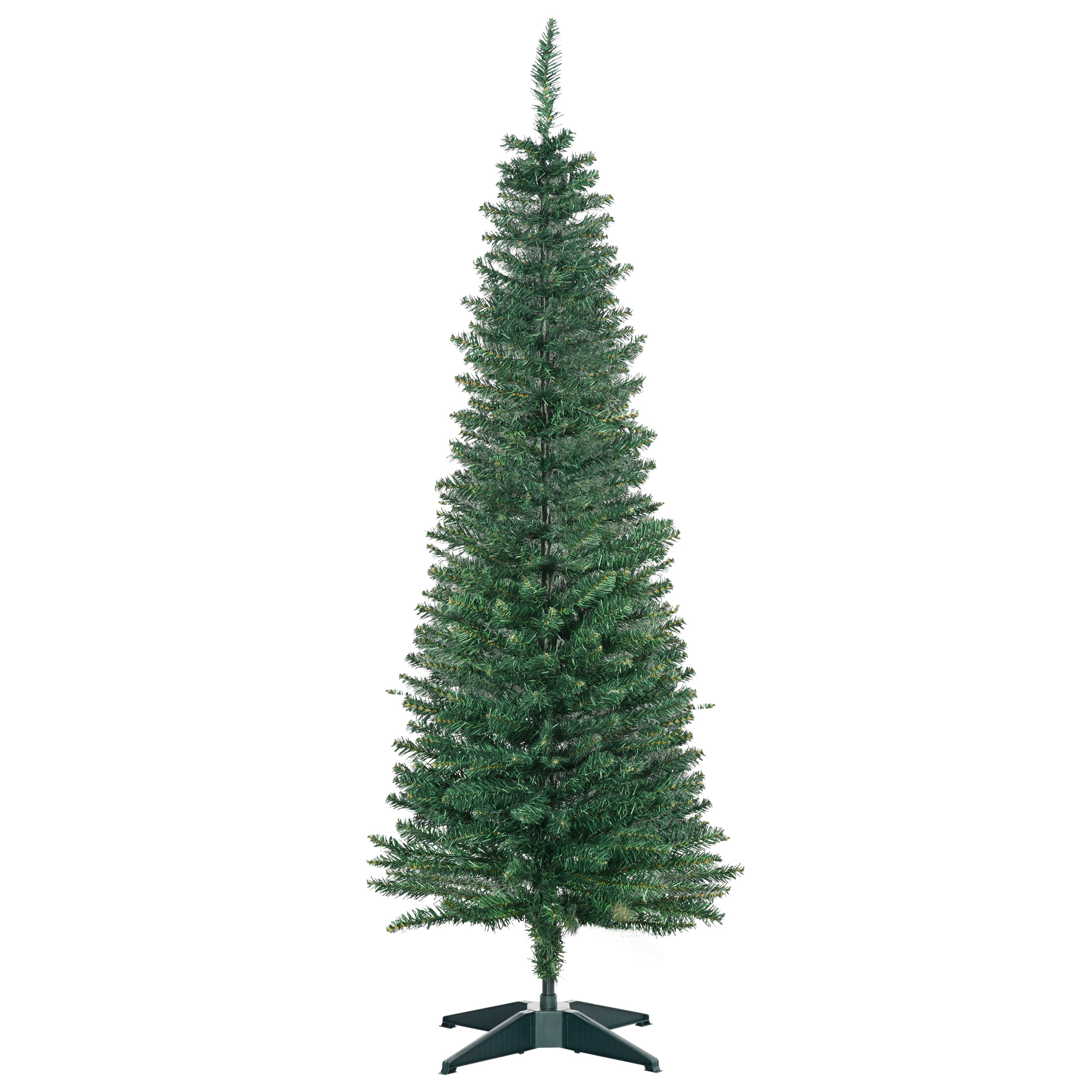 Albero di Natale artificiale 1,5 m con stella e supporto