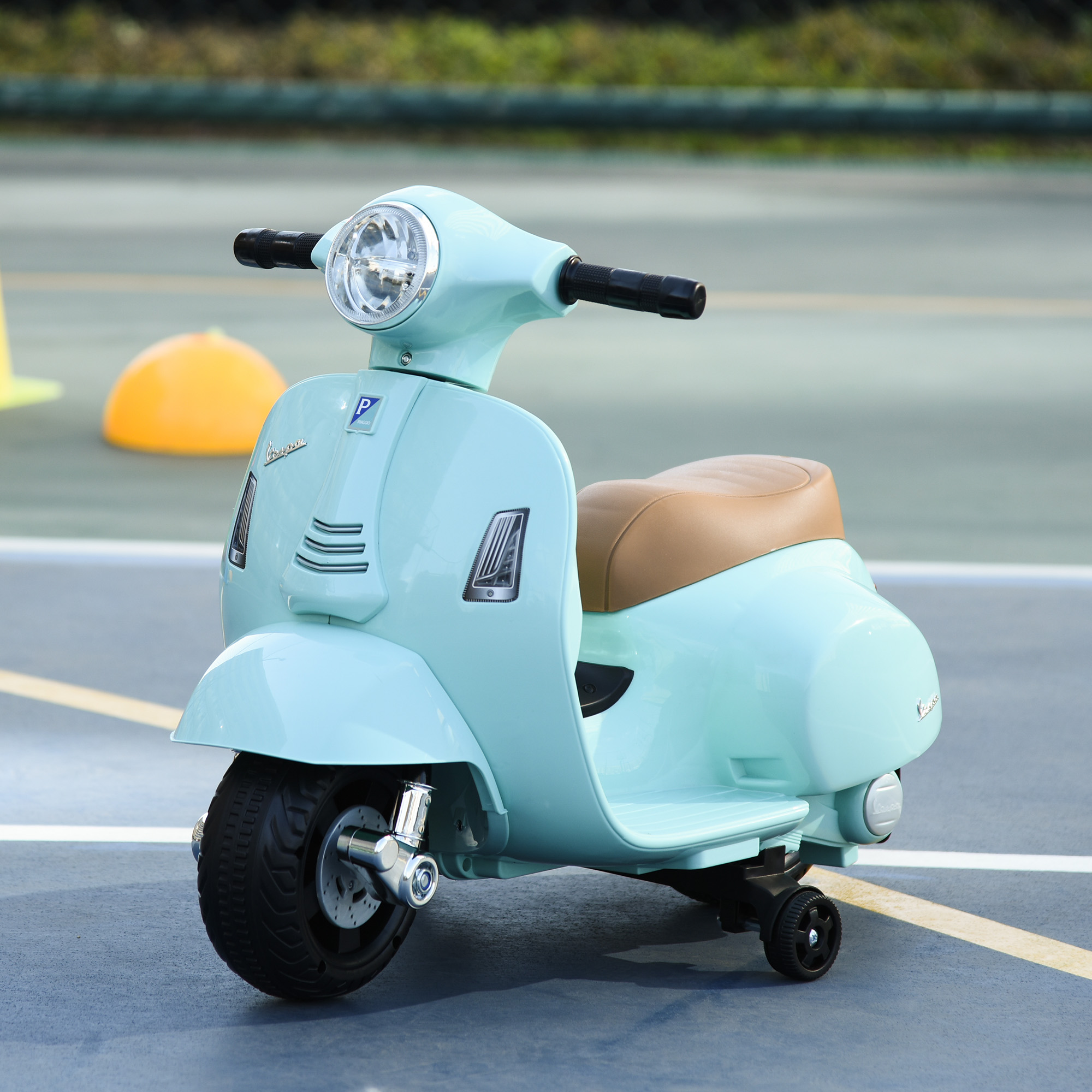 Immagine prodotto - Vista laterale Vespa elettrica bambini