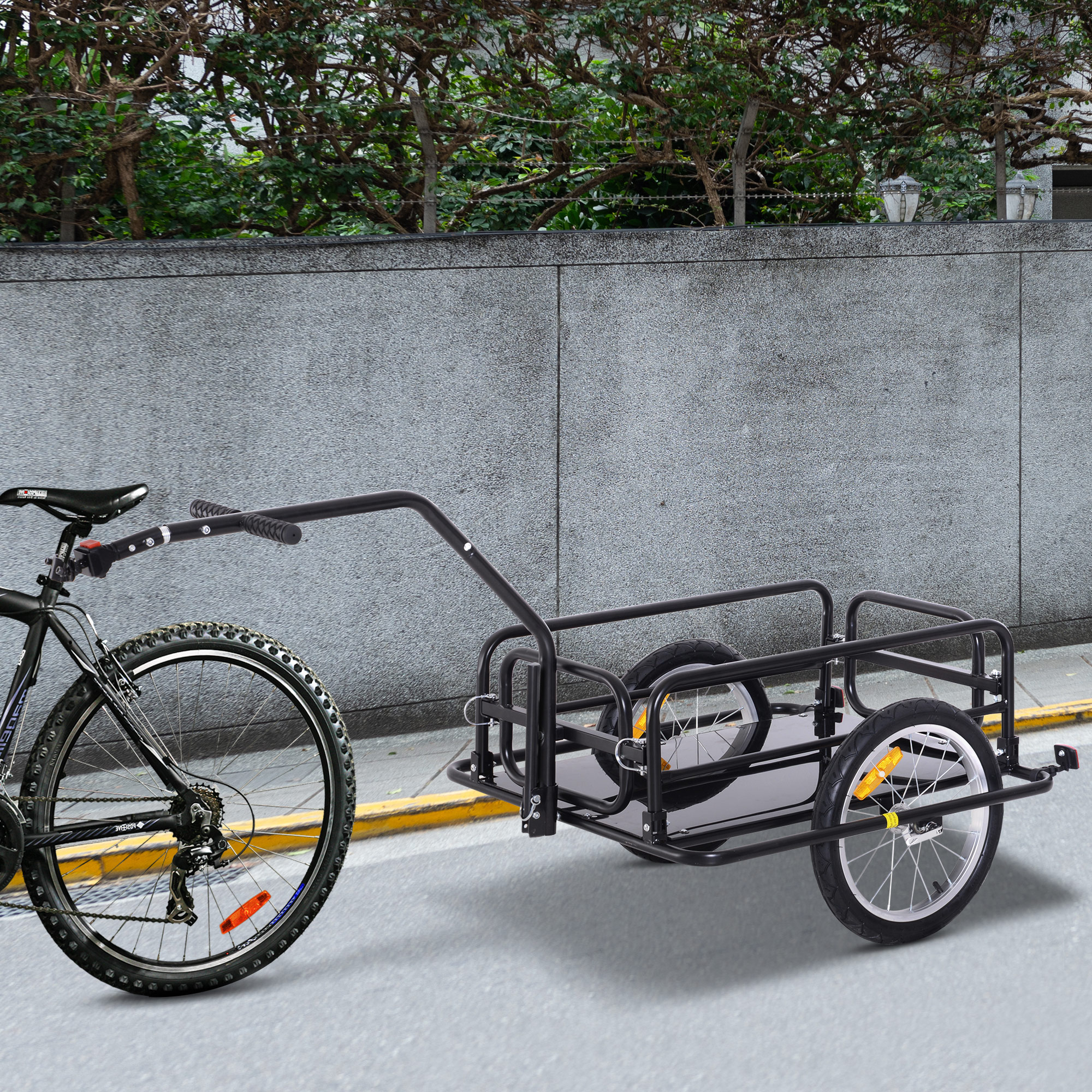 Immagine prodotto - Dettaglio carrello portapacchi da bici