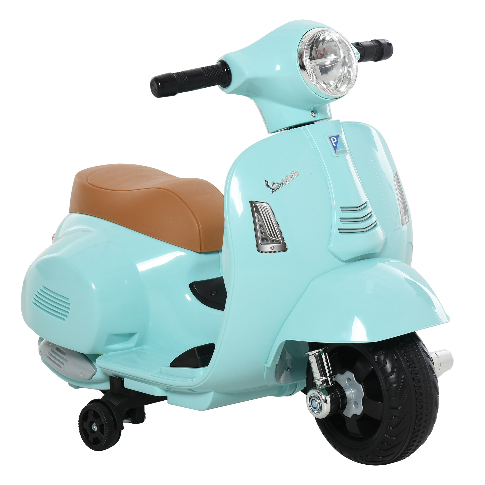 Immagine prodotto - Moto elettrica Vespa per bambini verde