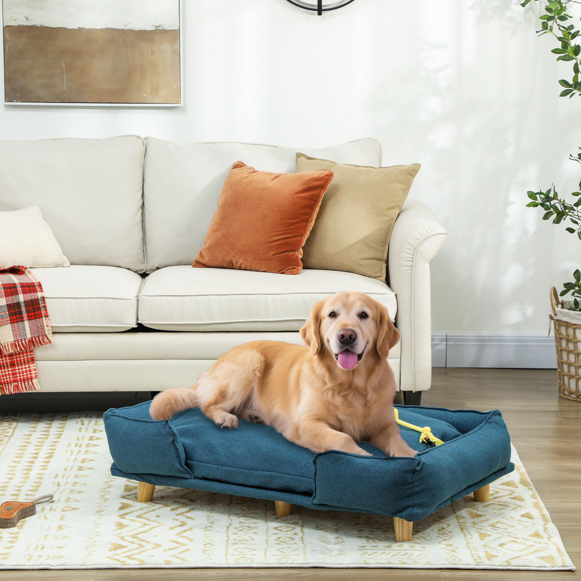 Immagine prodotto - Divano per animali domestici vista laterale