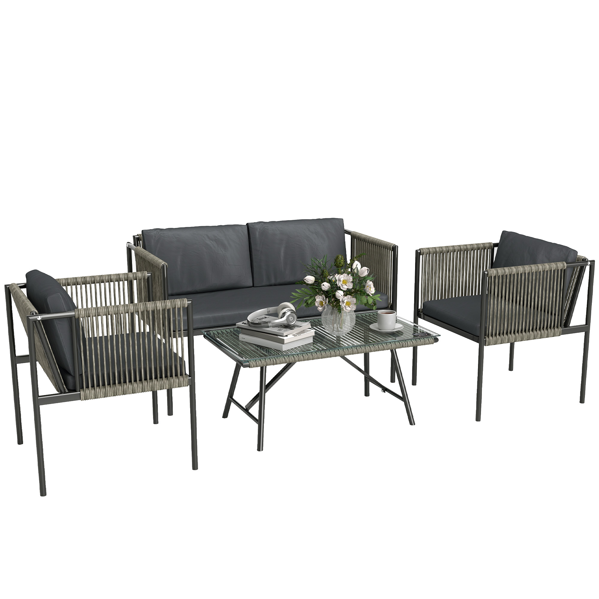 Immagine prodotto 2 - set giardino 4 pezzi