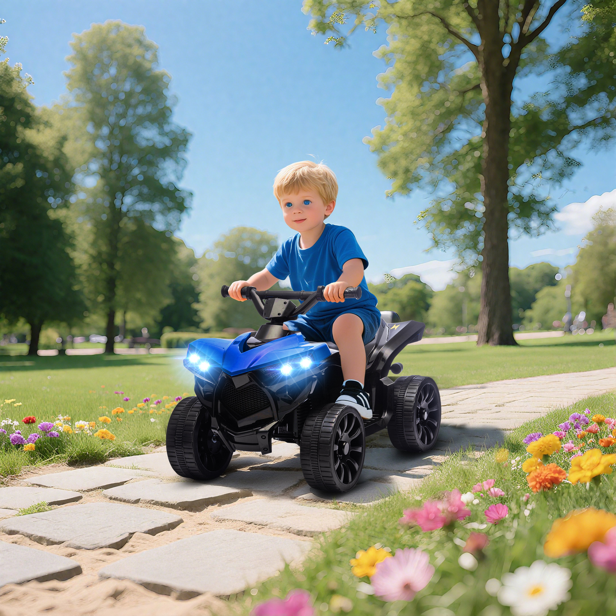 Immagine prodotto - Vista posteriore quad bambini