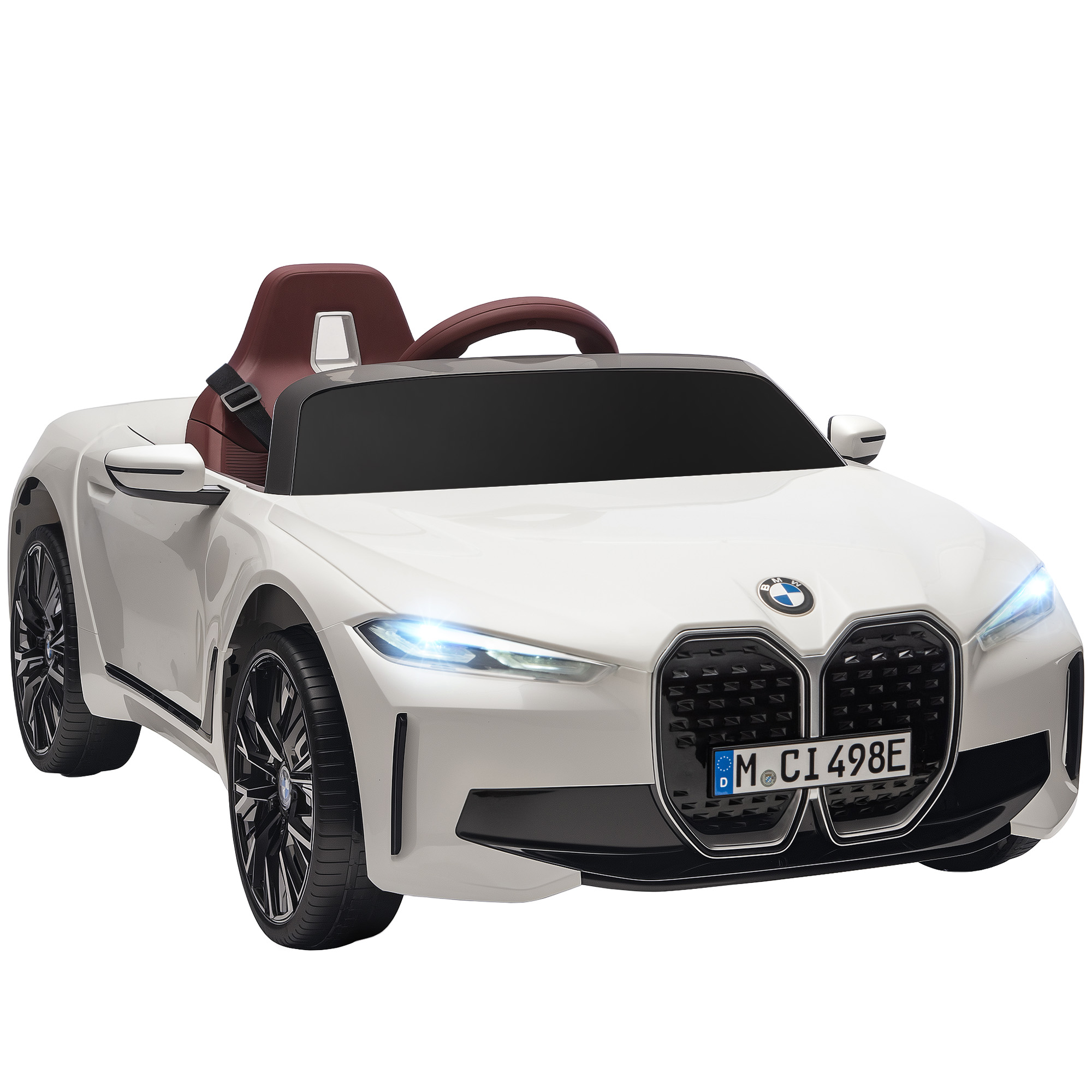 Immagine prodotto - Auto elettrica per bambini bianco