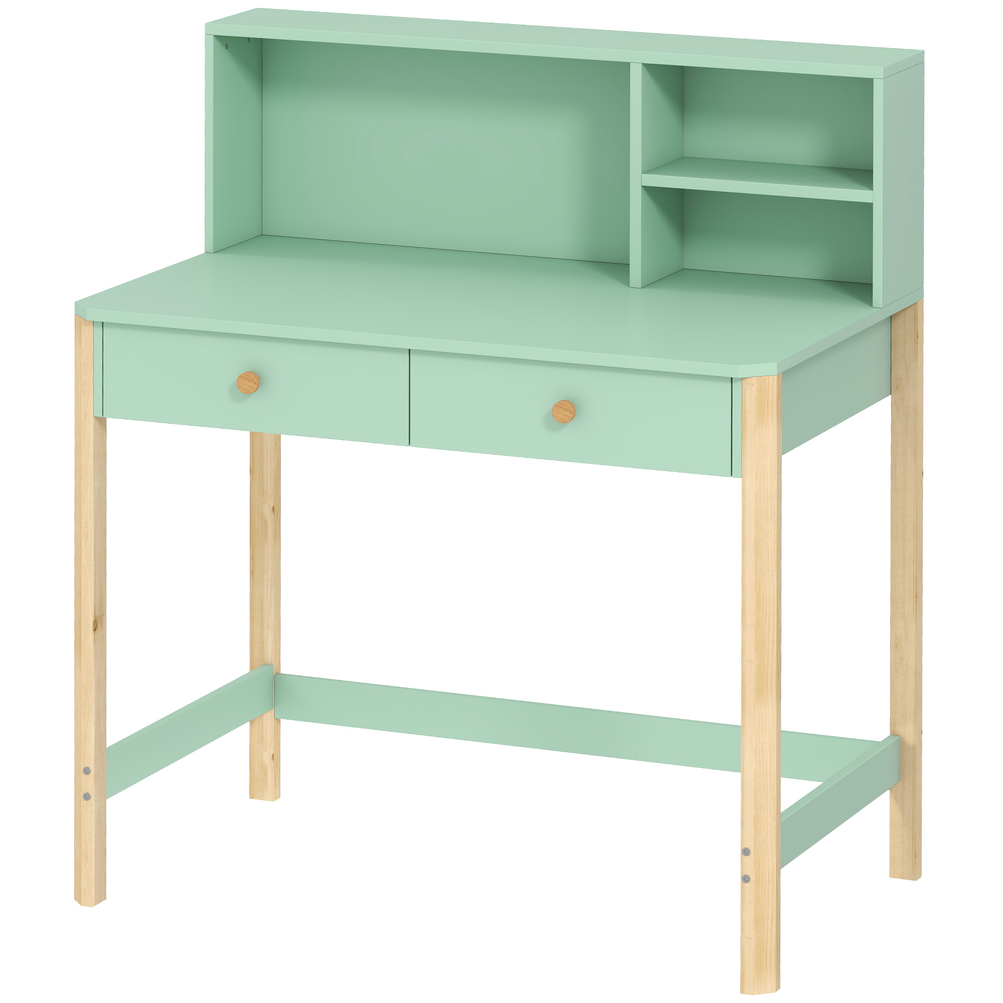 Dettaglio scrivania studio per bambini 90 x 52 x 105 cm