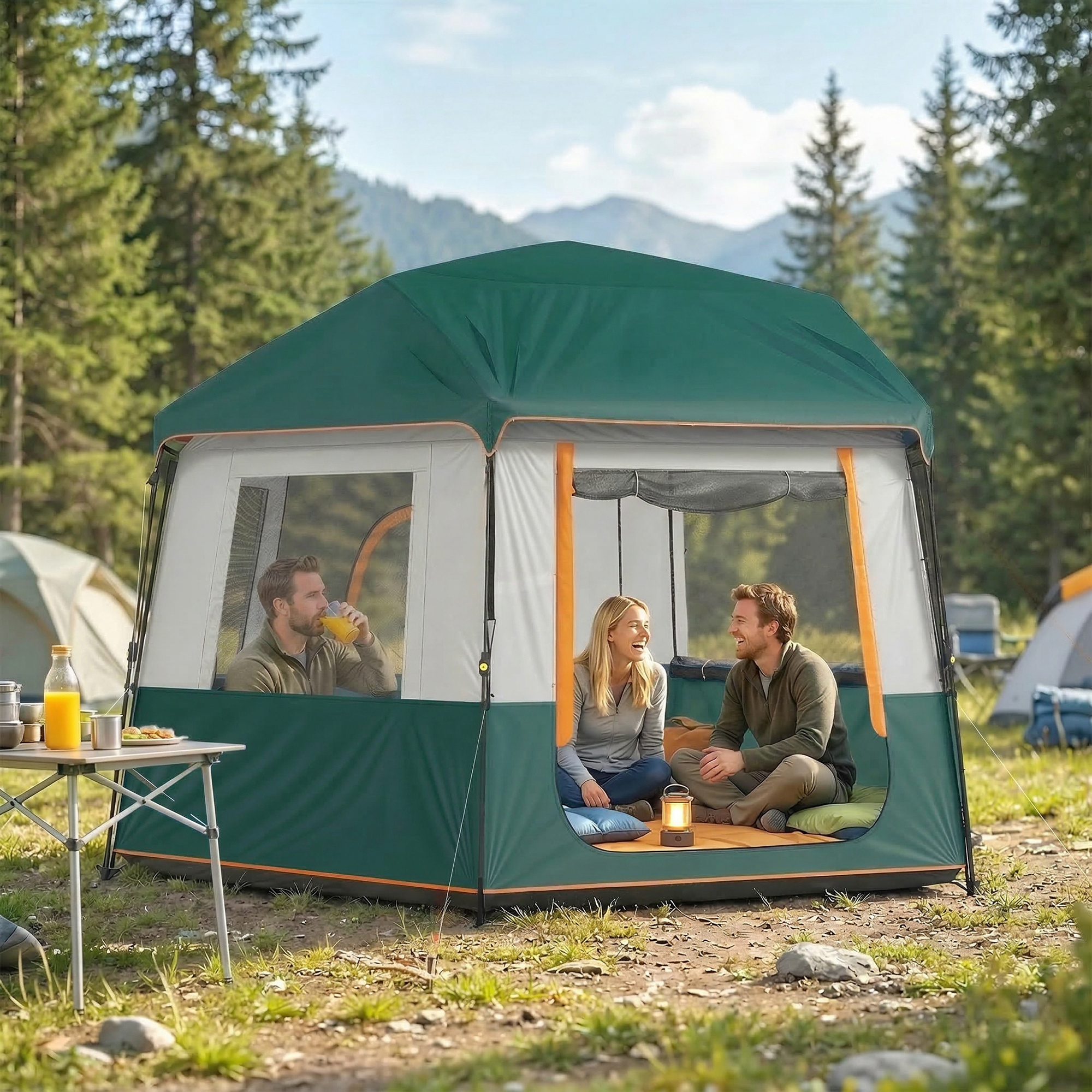 Vista prodotto - Tenda da campeggio impermeabile