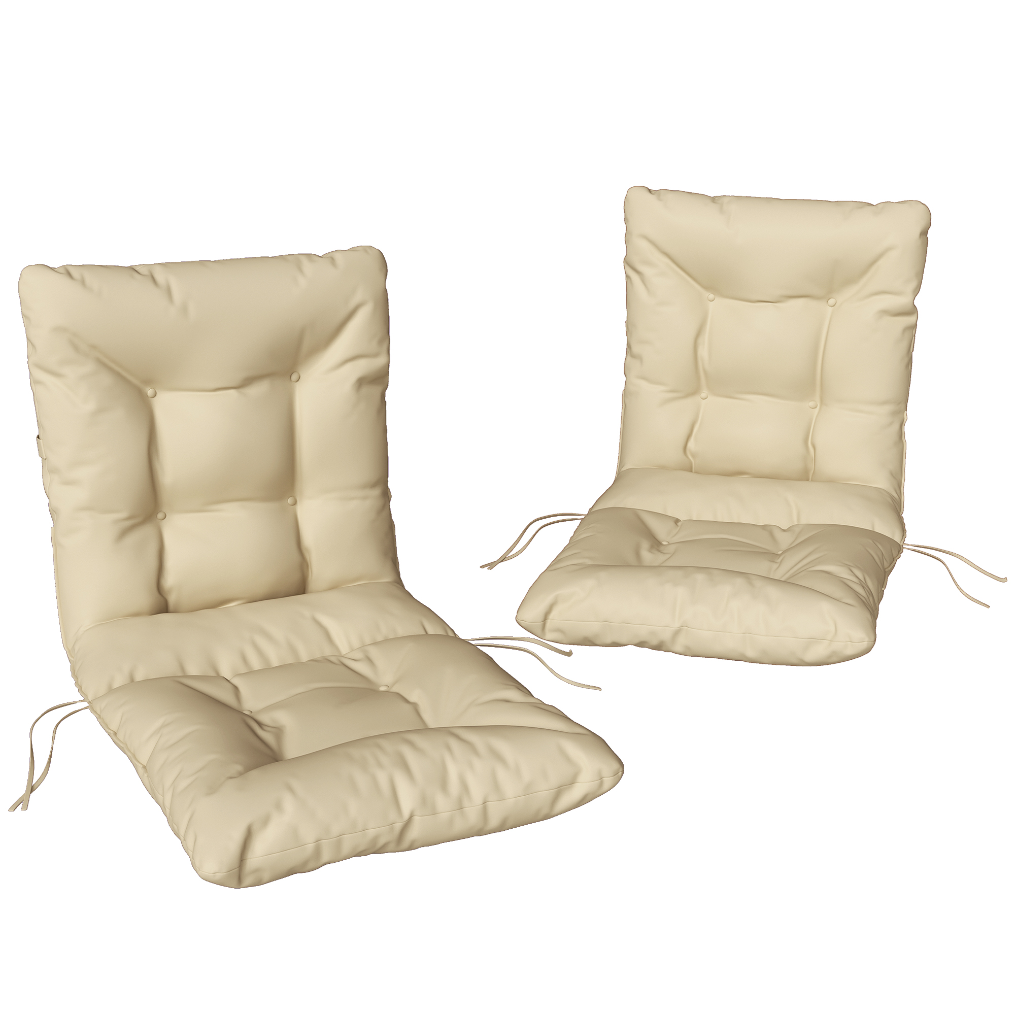 Cuscino per sedia da esterno beige