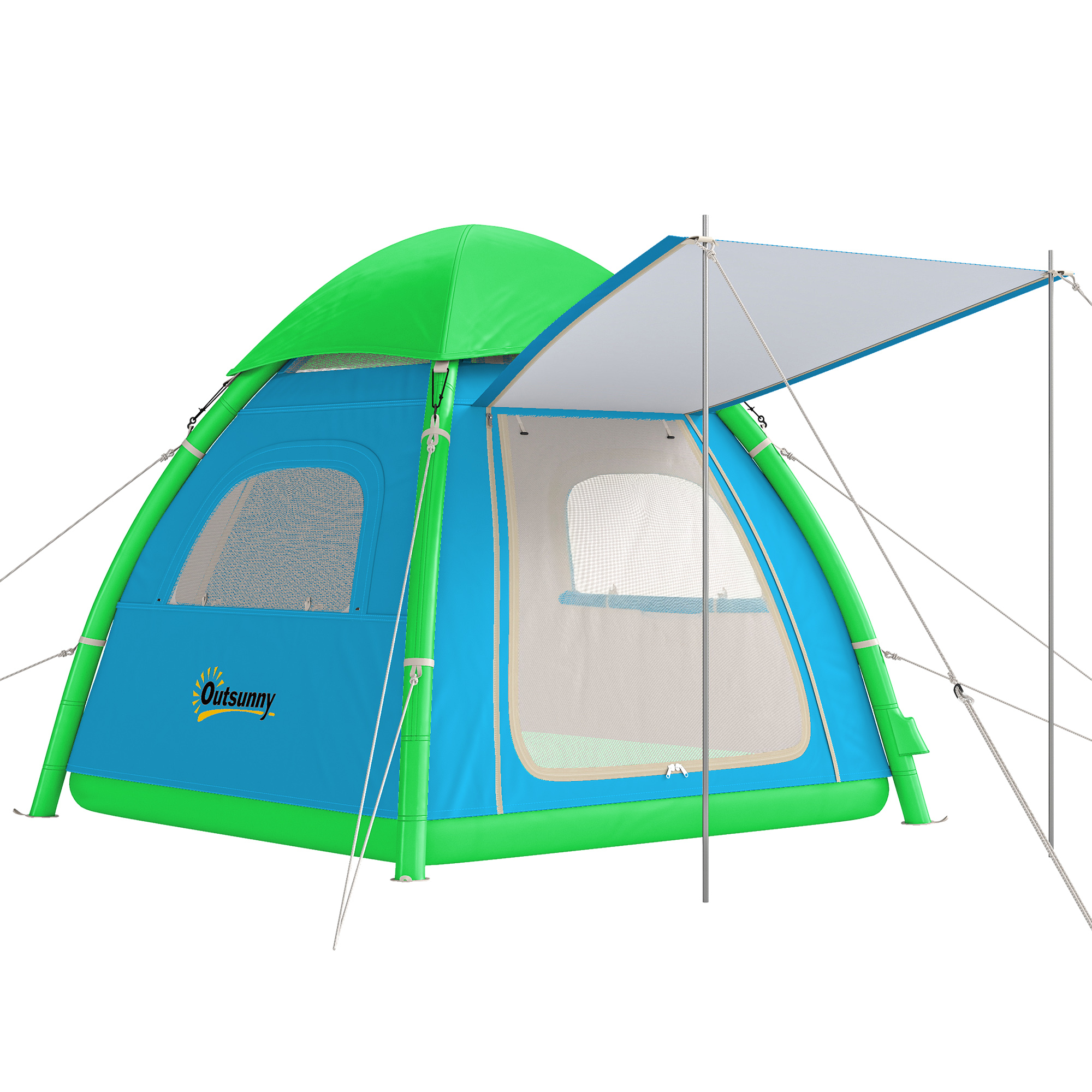 Tenda gonfiabile da campeggio per 3 persone