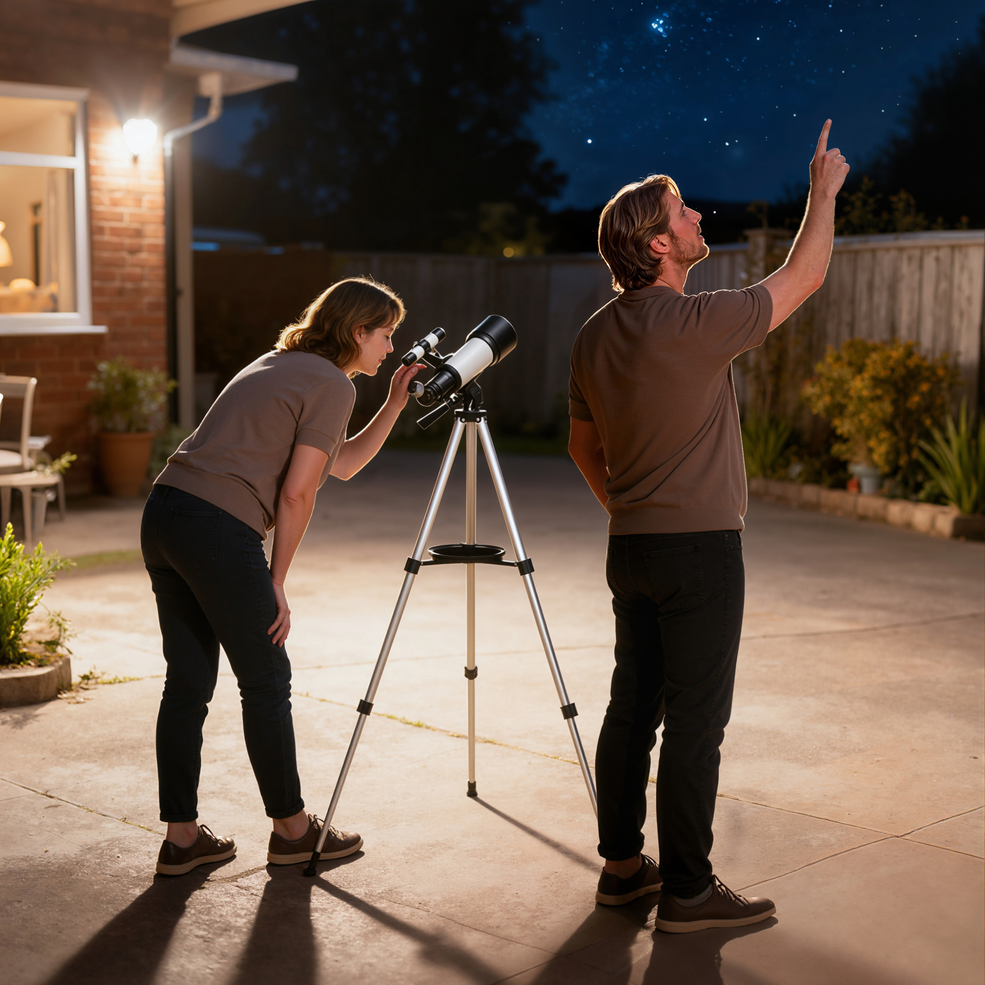 Immagine prodotto - Dettaglio telescopio astronomico