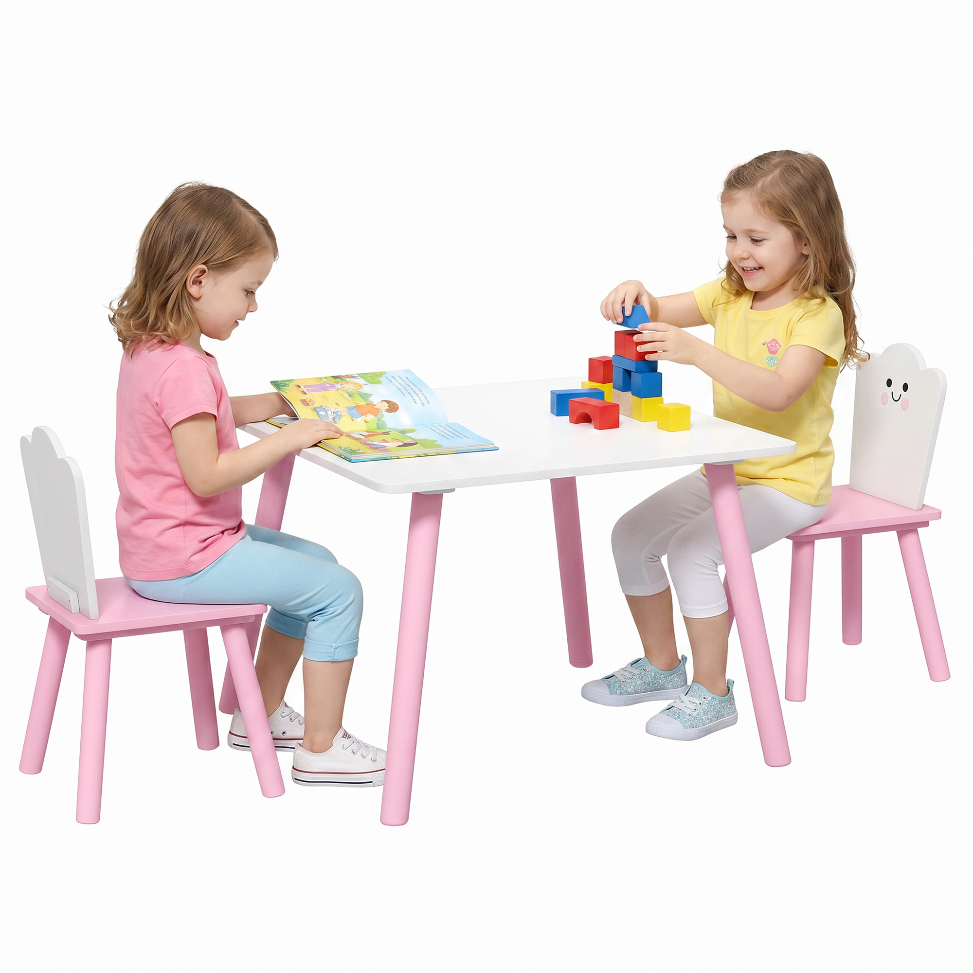 Immagine prodotto - set tavolo e sedie per bambini