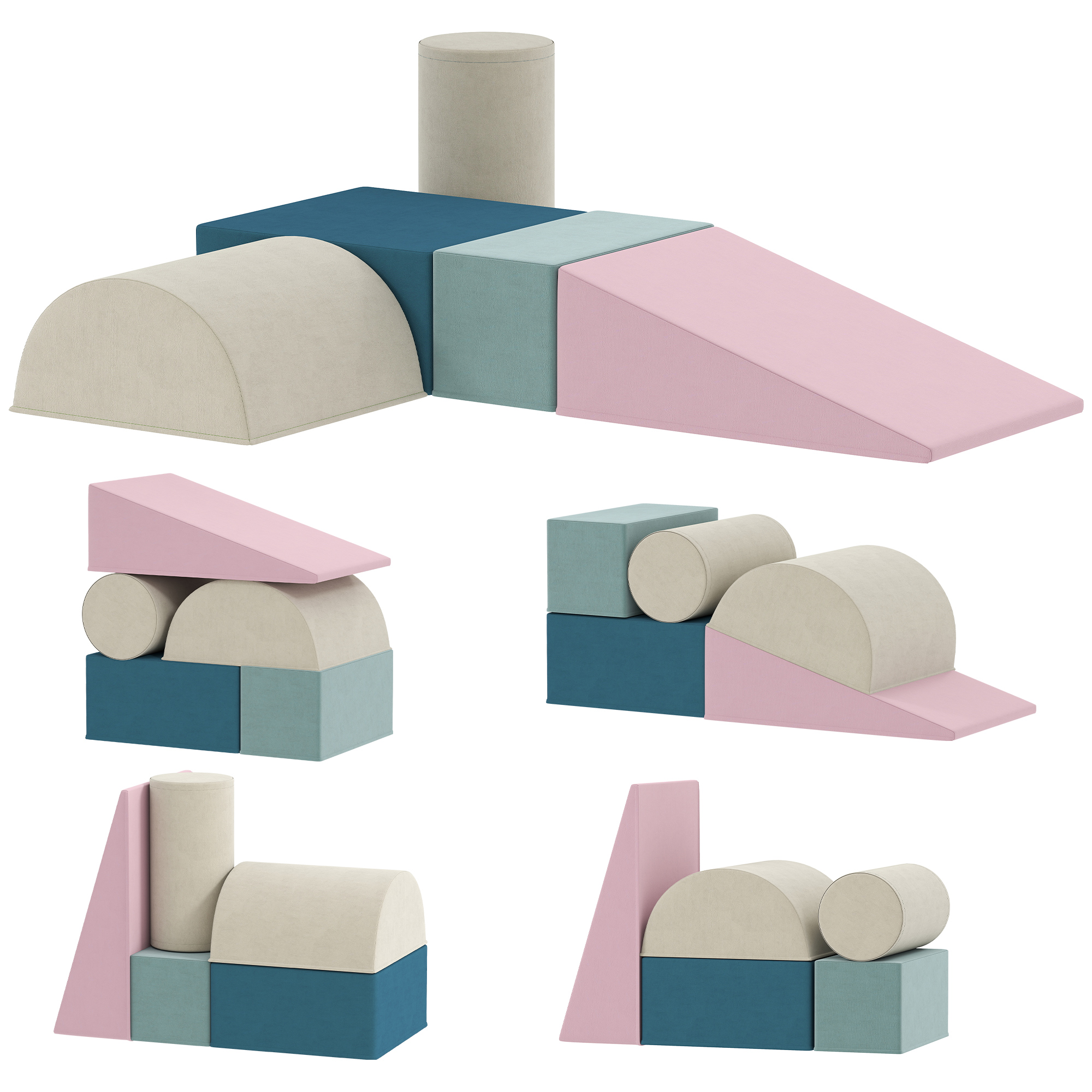 Immagine prodotto - Set blocchi da arrampicata per bambini indoor