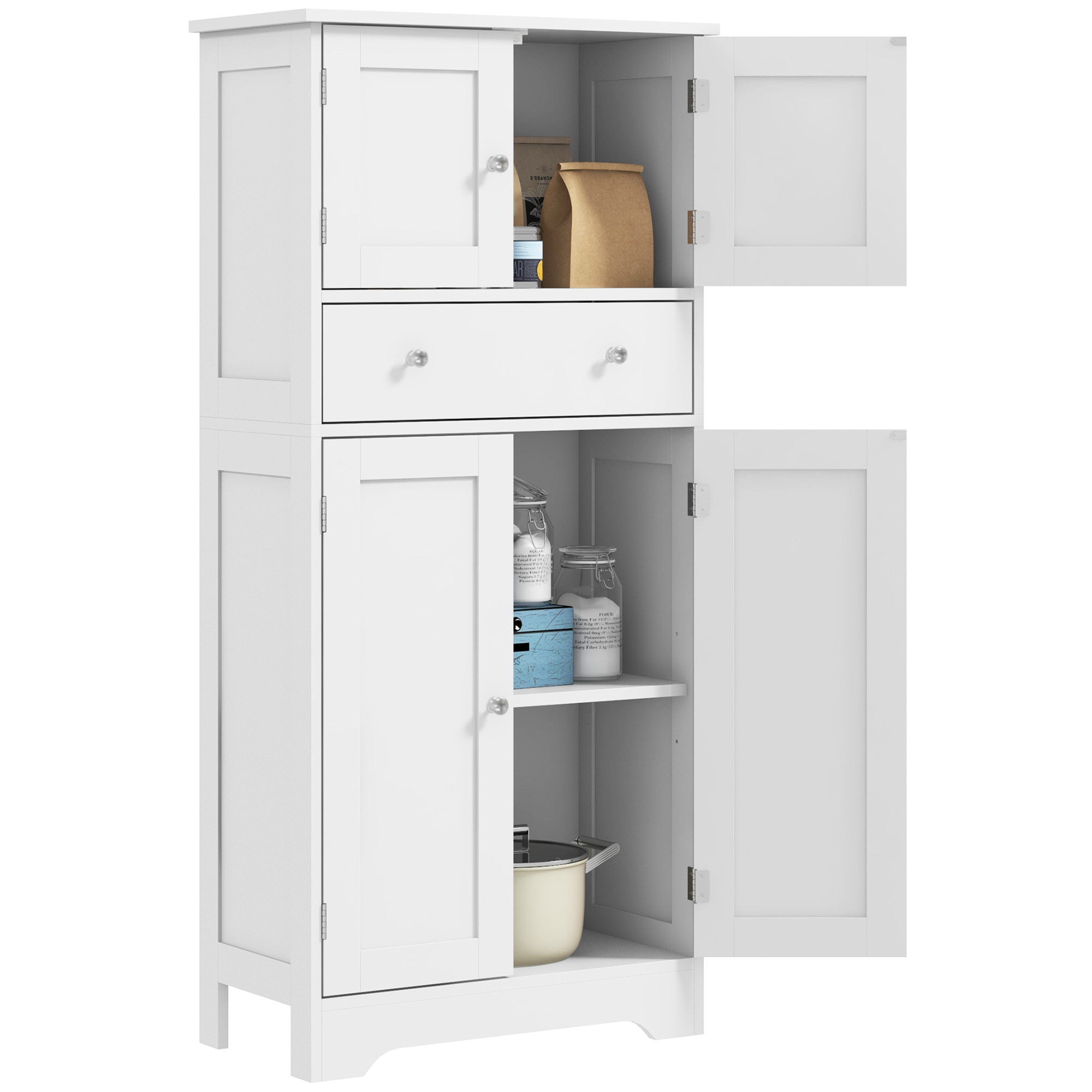 Immagine prodotto - Mobile credenza da cucina bianco
