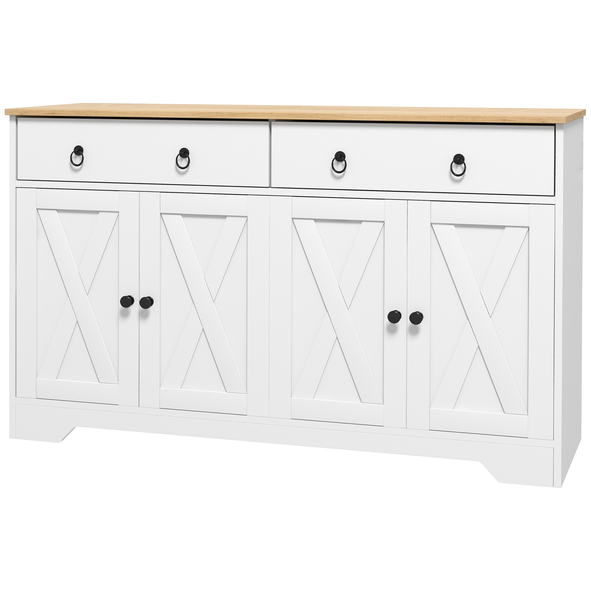 Dettaglio - Mobile credenza con ante e cassetti