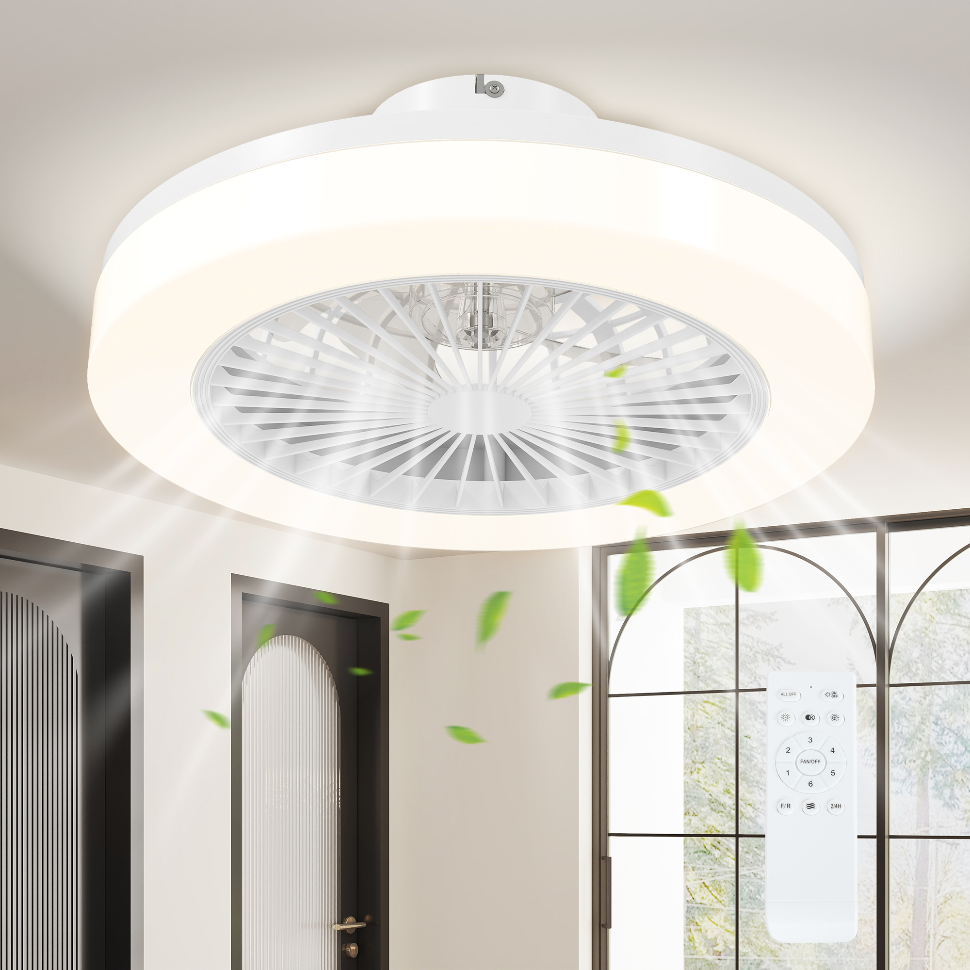 Immagine prodotto - Ventilatore da soffitto con luce LED