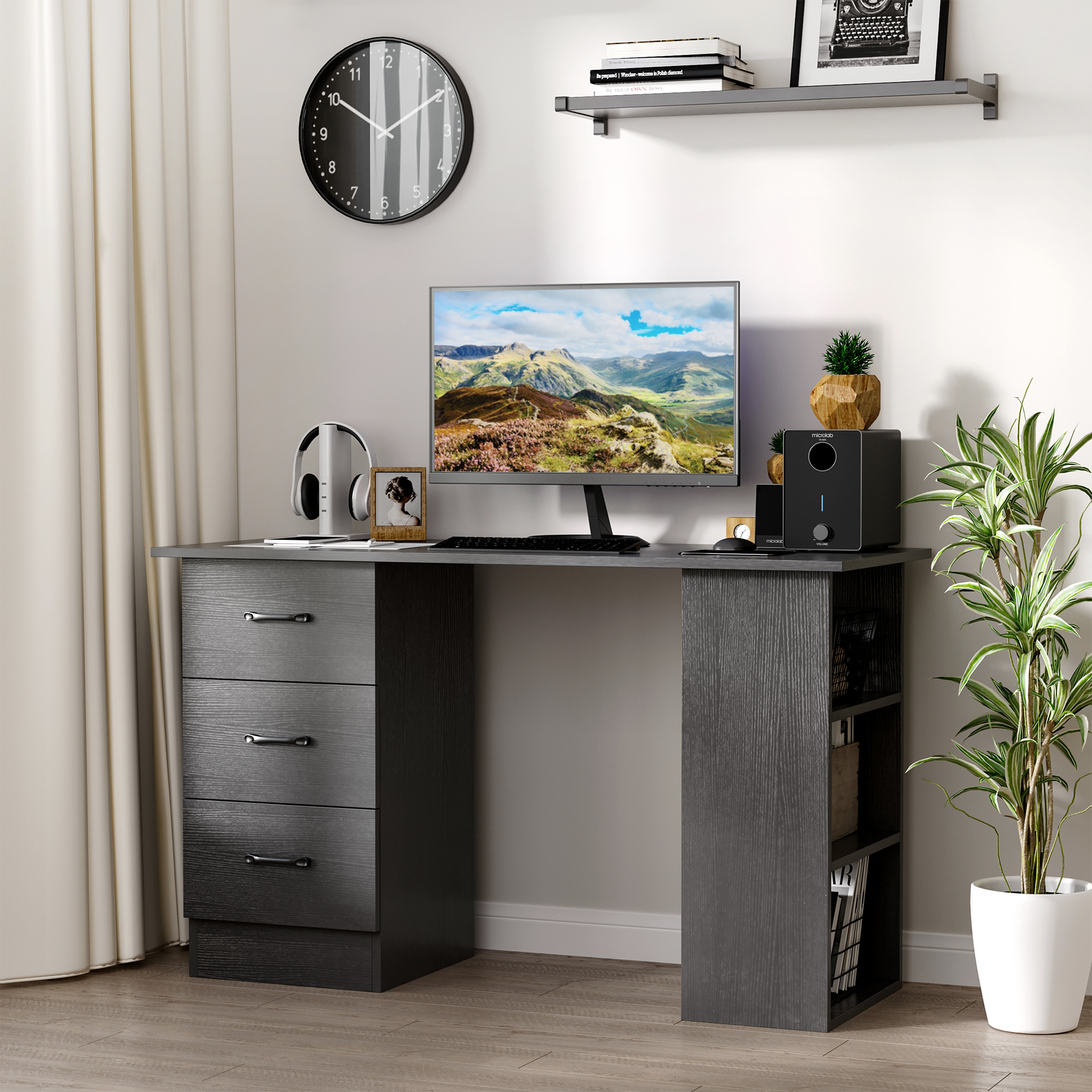Vista prodotto - Tavolo porta PC per ufficio