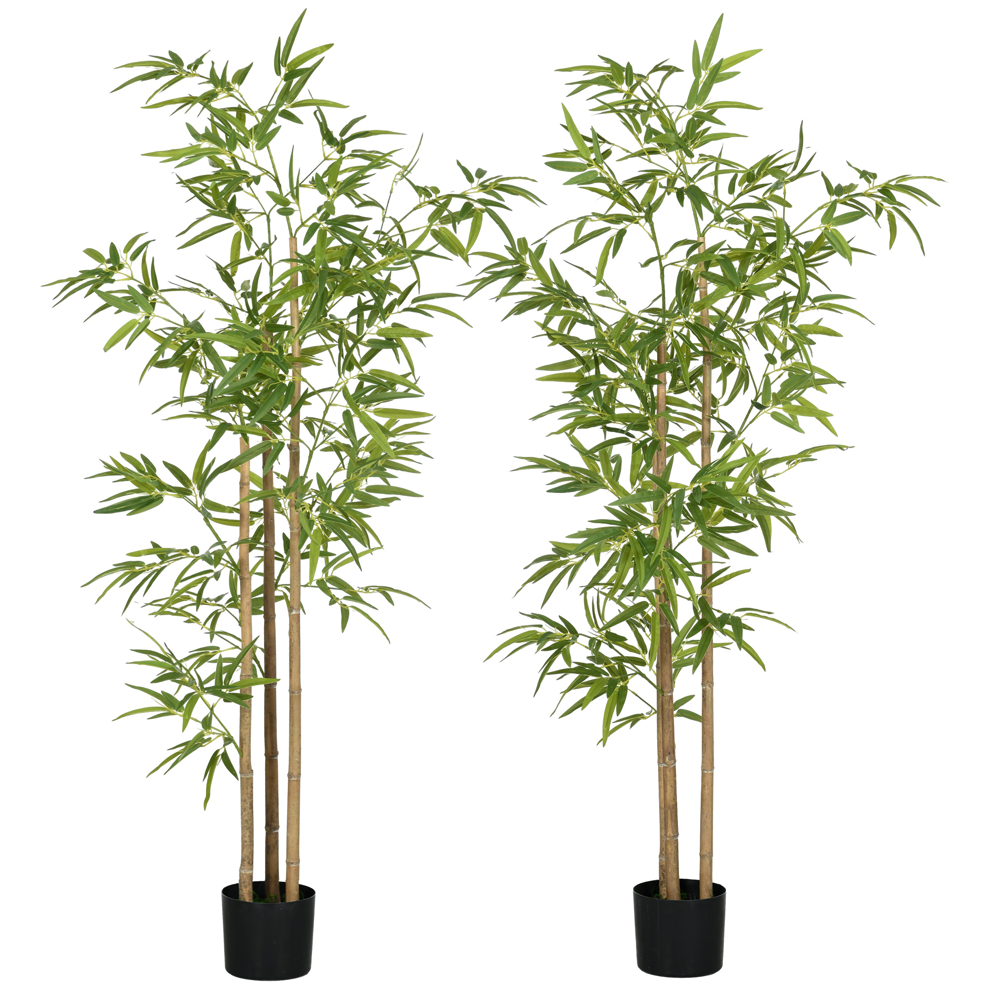 Immagine prodotto - Bambù artificiale set 2 pezzi 180 cm