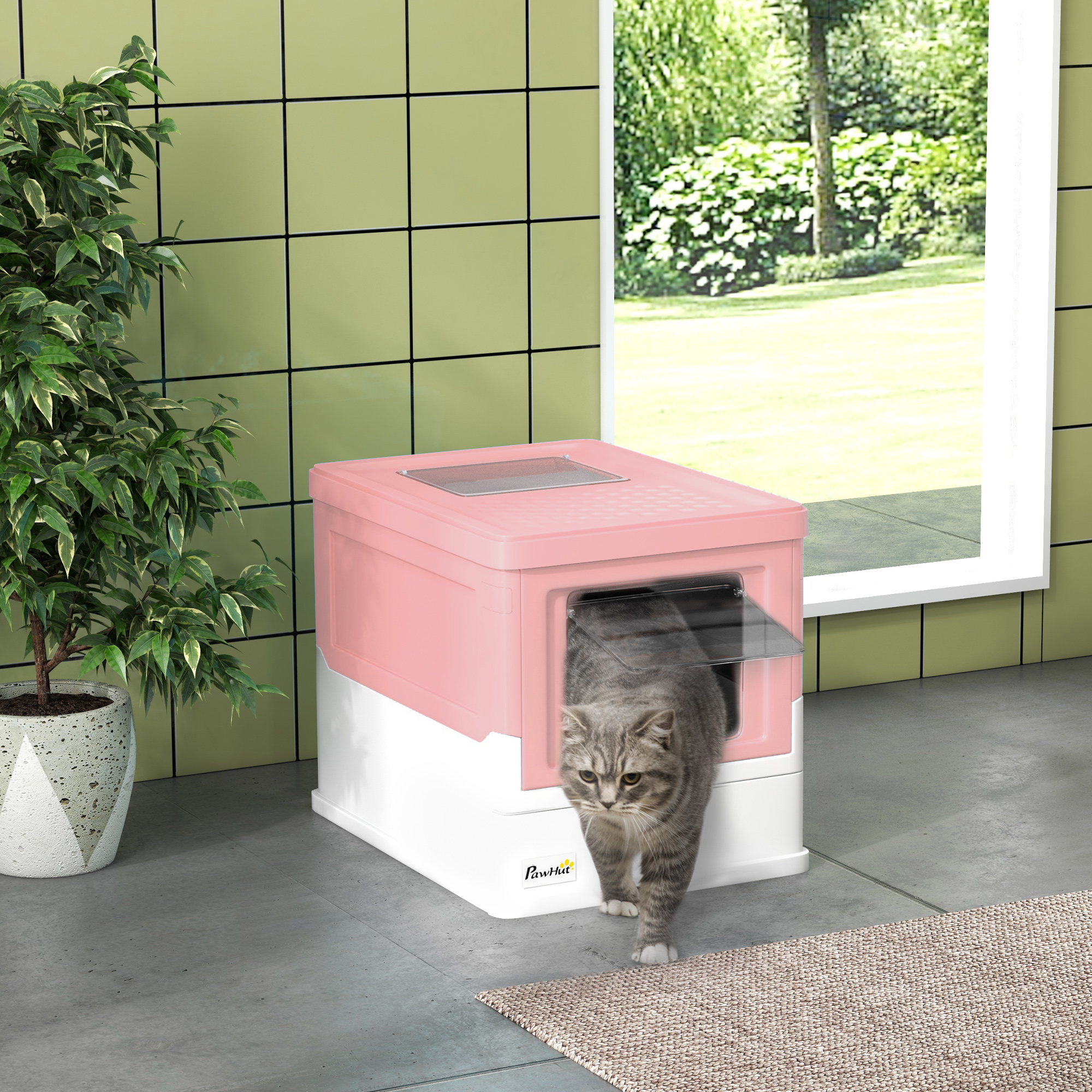 Accessori inclusi - Lettiera per gatti con paletta