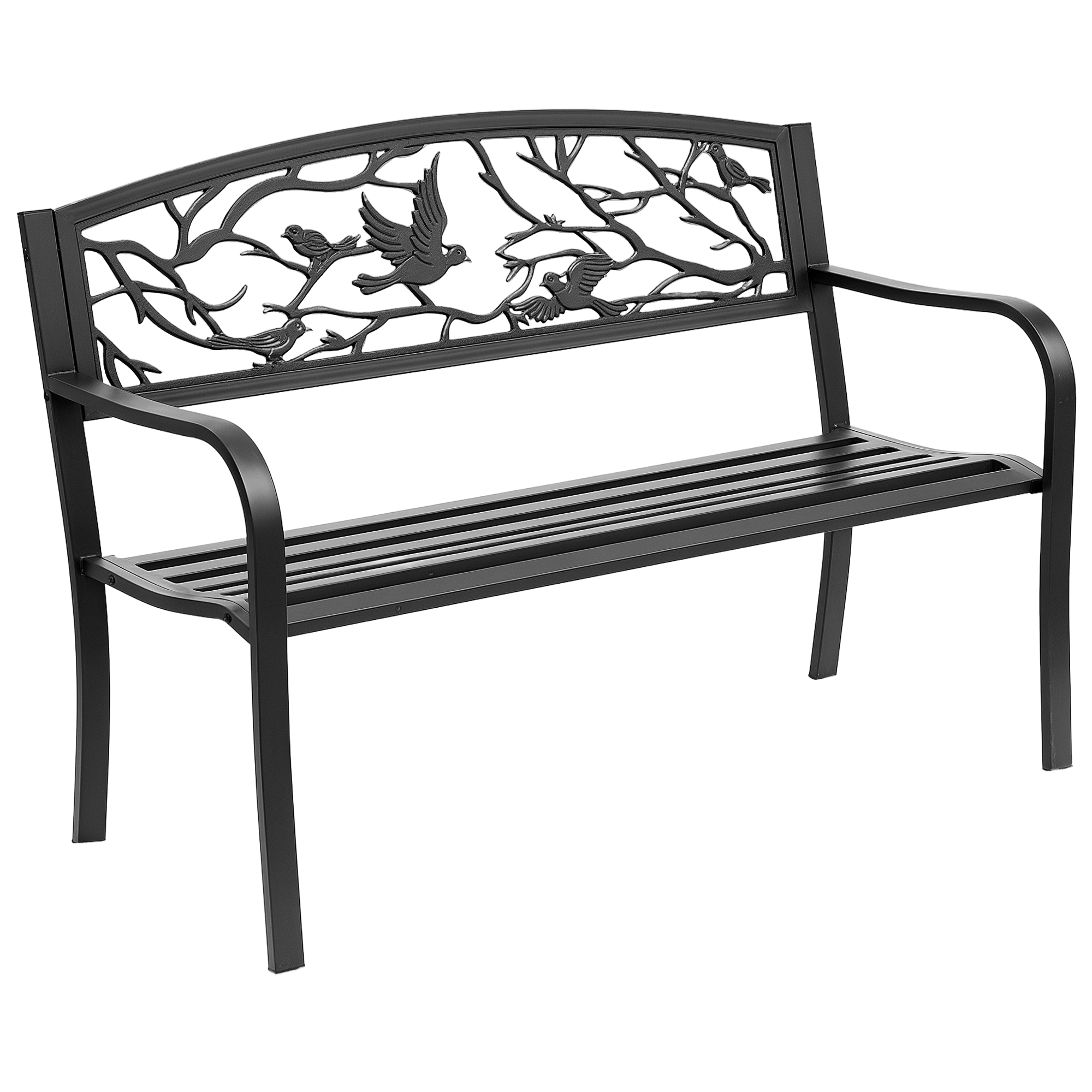 Immagine prodotto - Panchina da giardino 2 posti vista frontale