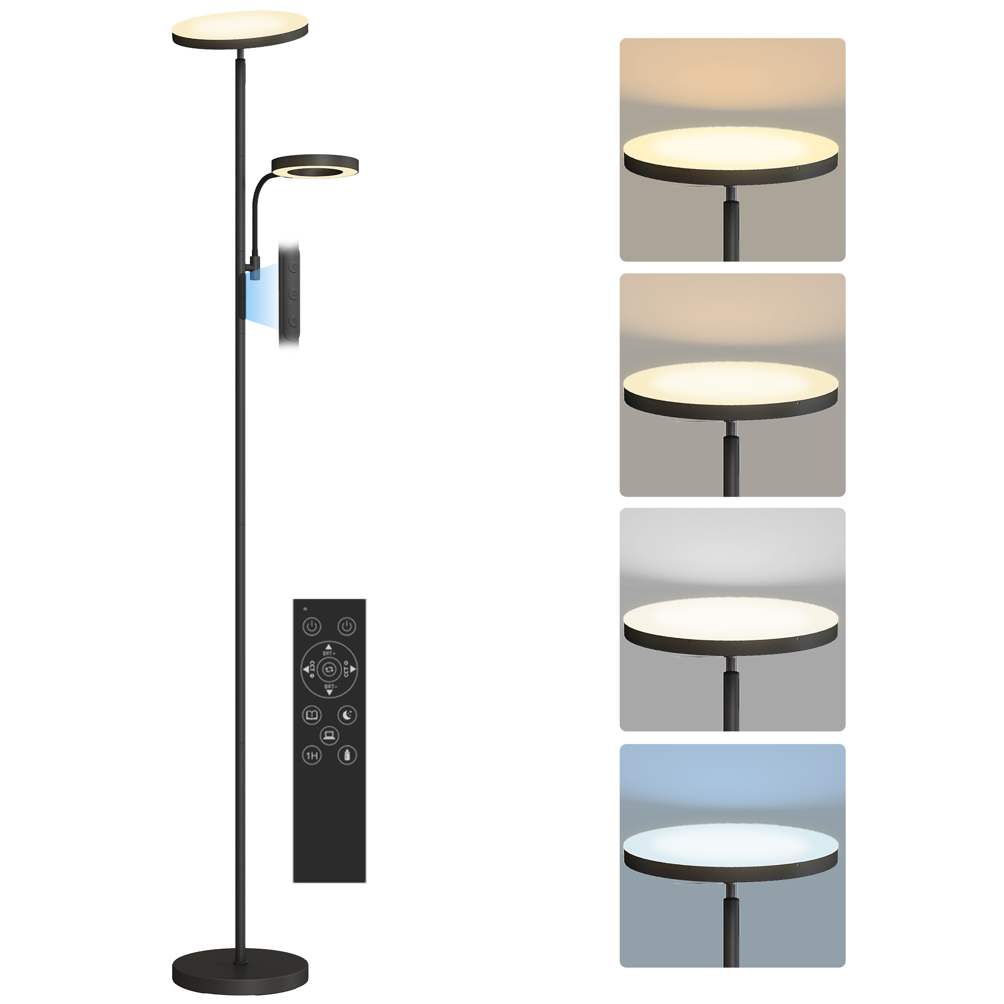 Immagine prodotto - Lampada da terra LED 42W