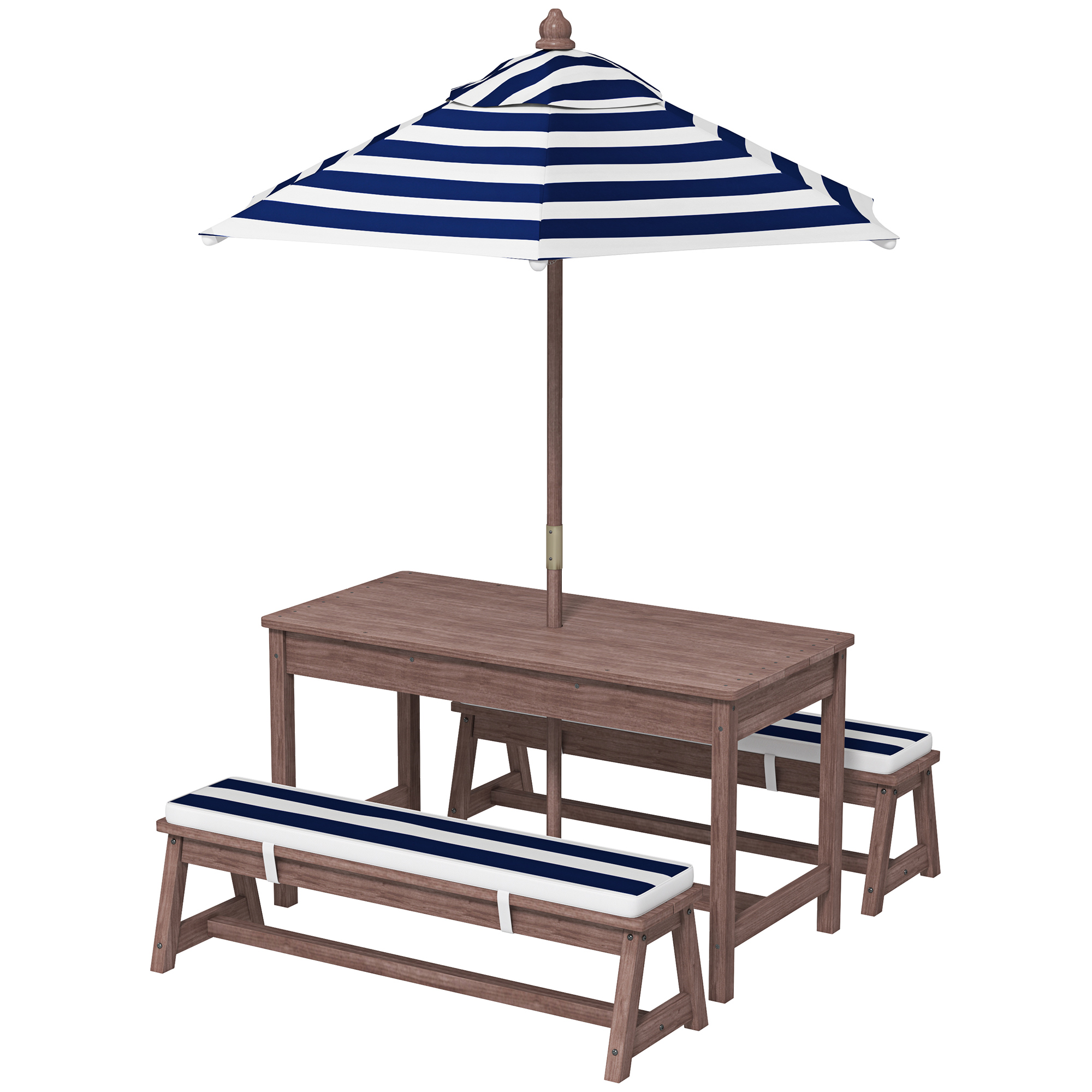 Dettaglio prodotto - Set tavolo bambini con ombrellone