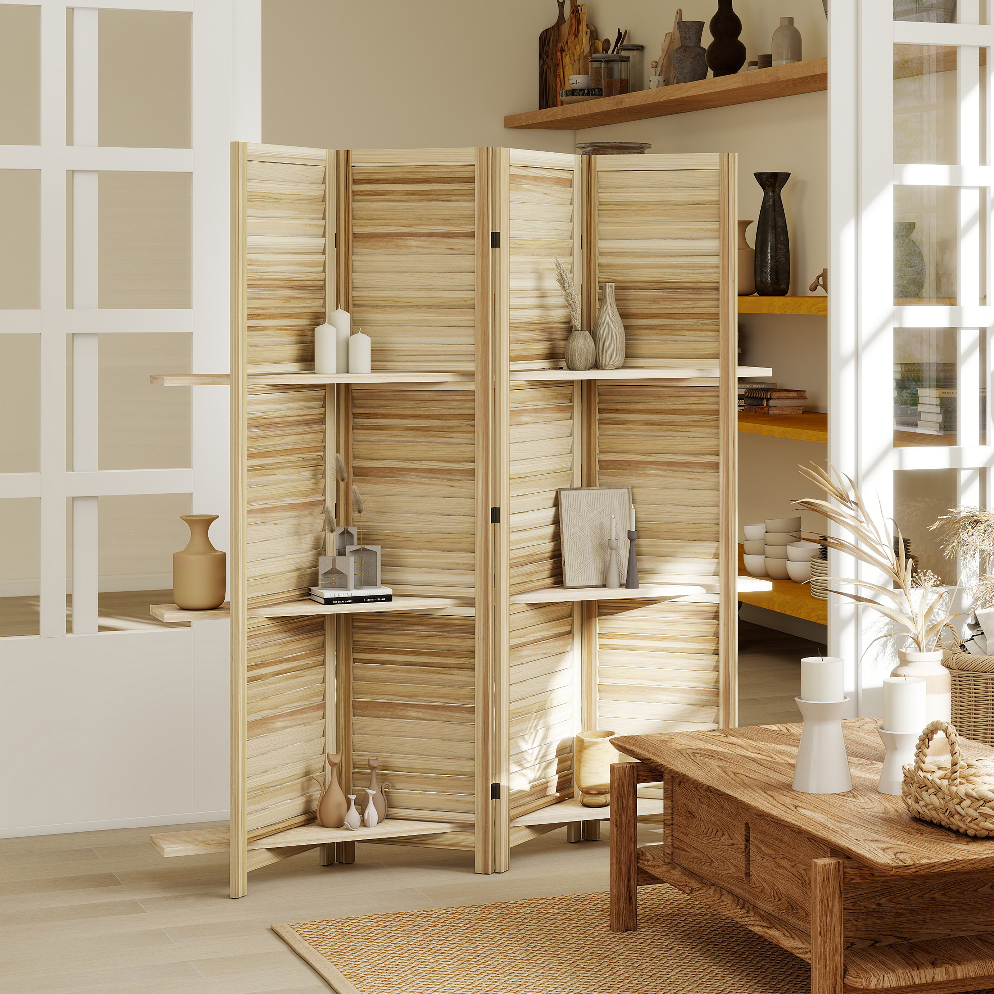 Immagine prodotto - Paravento interno a 4 pannelli
