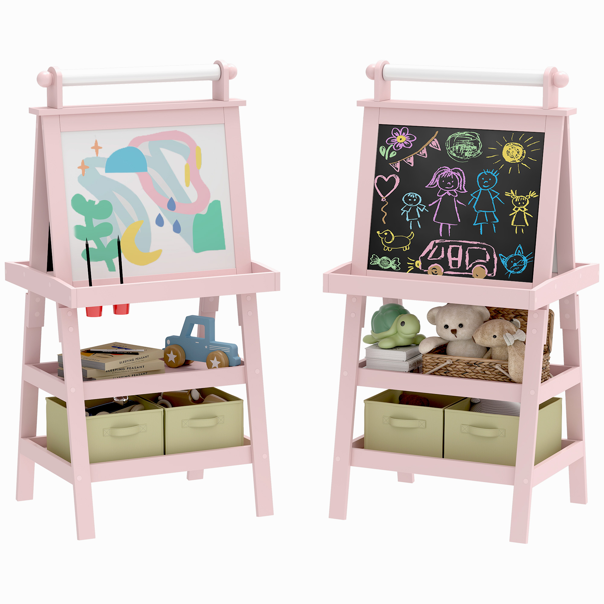 Immagine prodotto - Lavagna per bambini con cavalletto