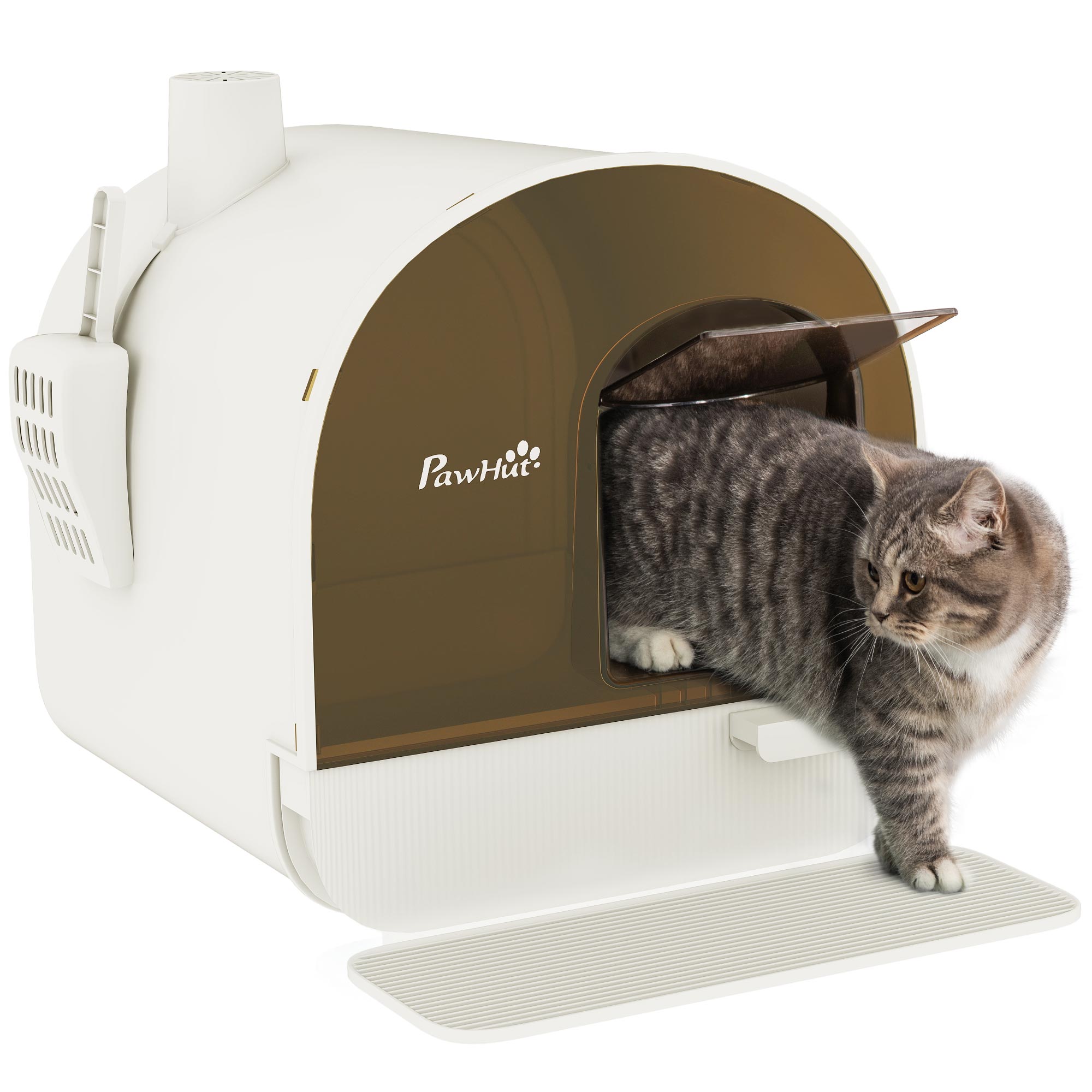Immagine prodotto - Toilette per gatti chiusa bianco