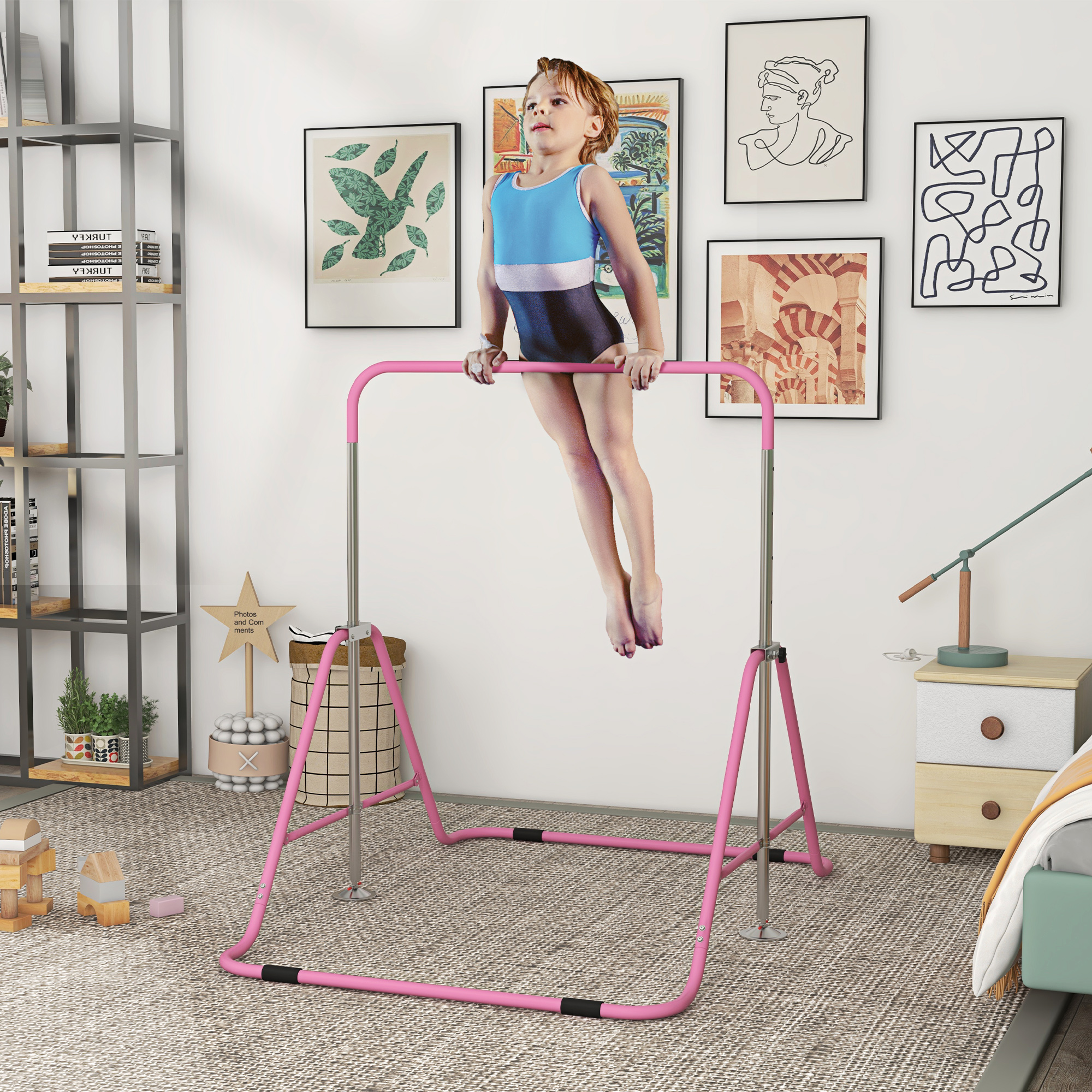 Immagine prodotto - Sbarra per ginnastica vista laterale