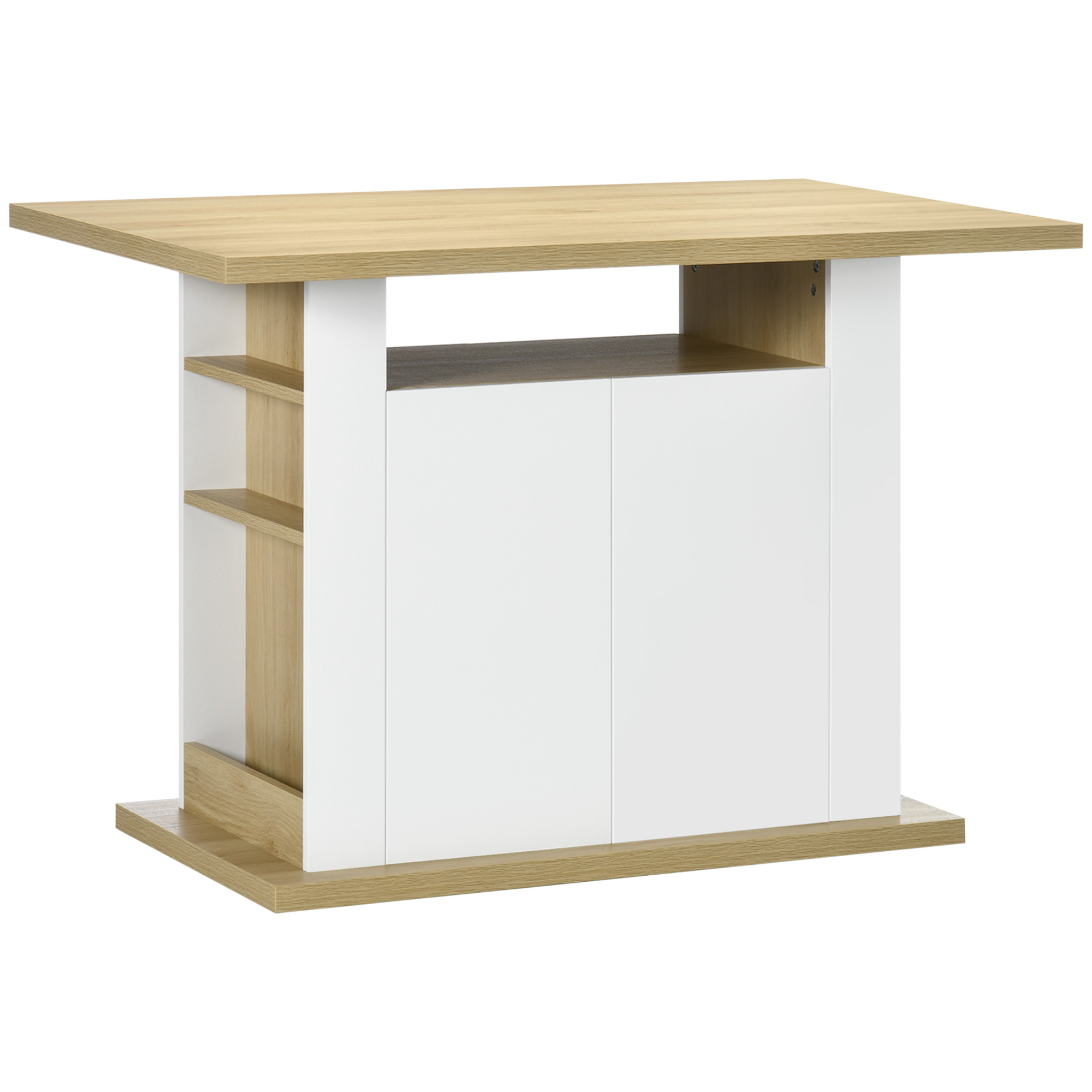 Immagine prodotto - Isola cucina tavolo 110L x 70l x 75,5H cm
