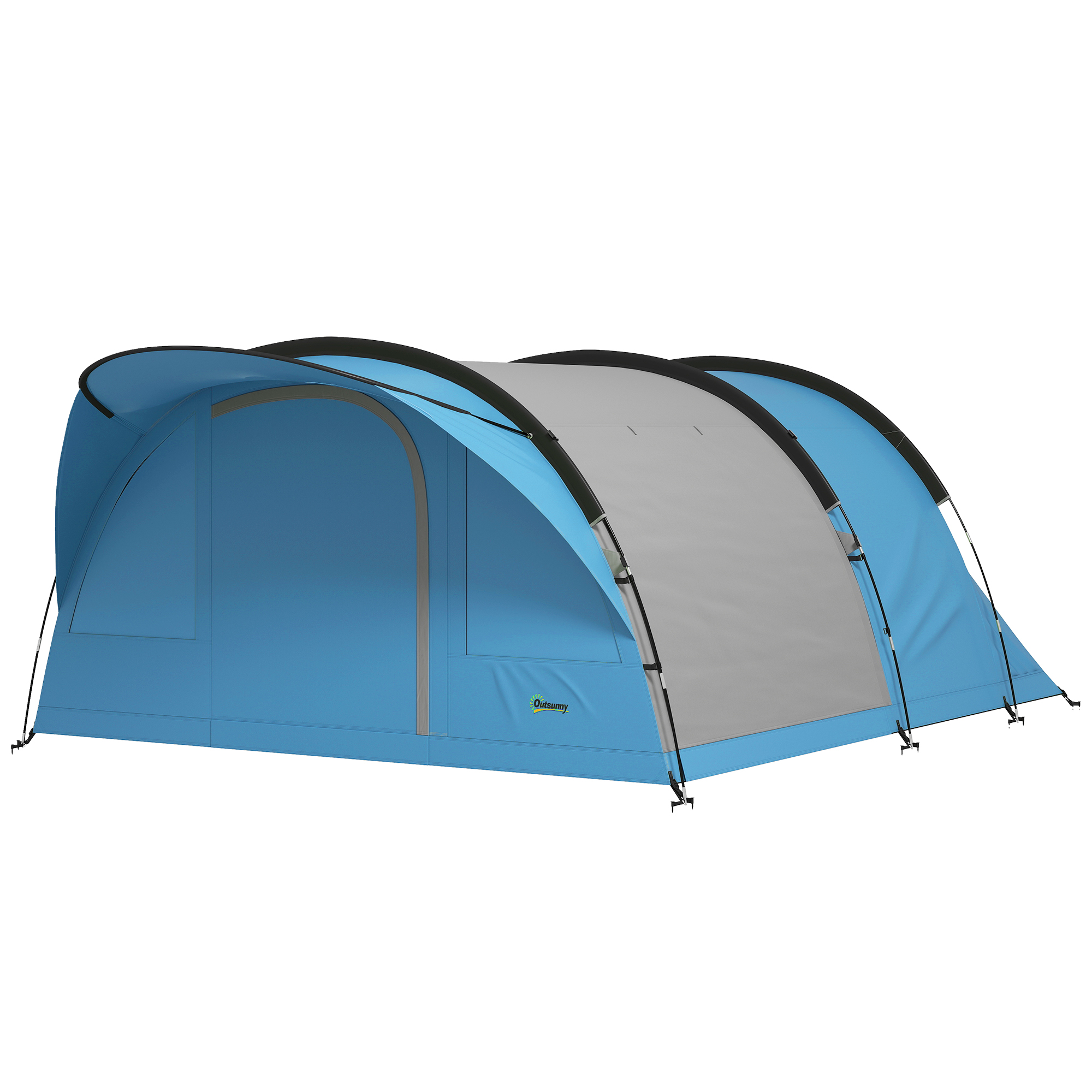 Immagine prodotto - Interno spazioso tenda da campeggio con soggiorno XL