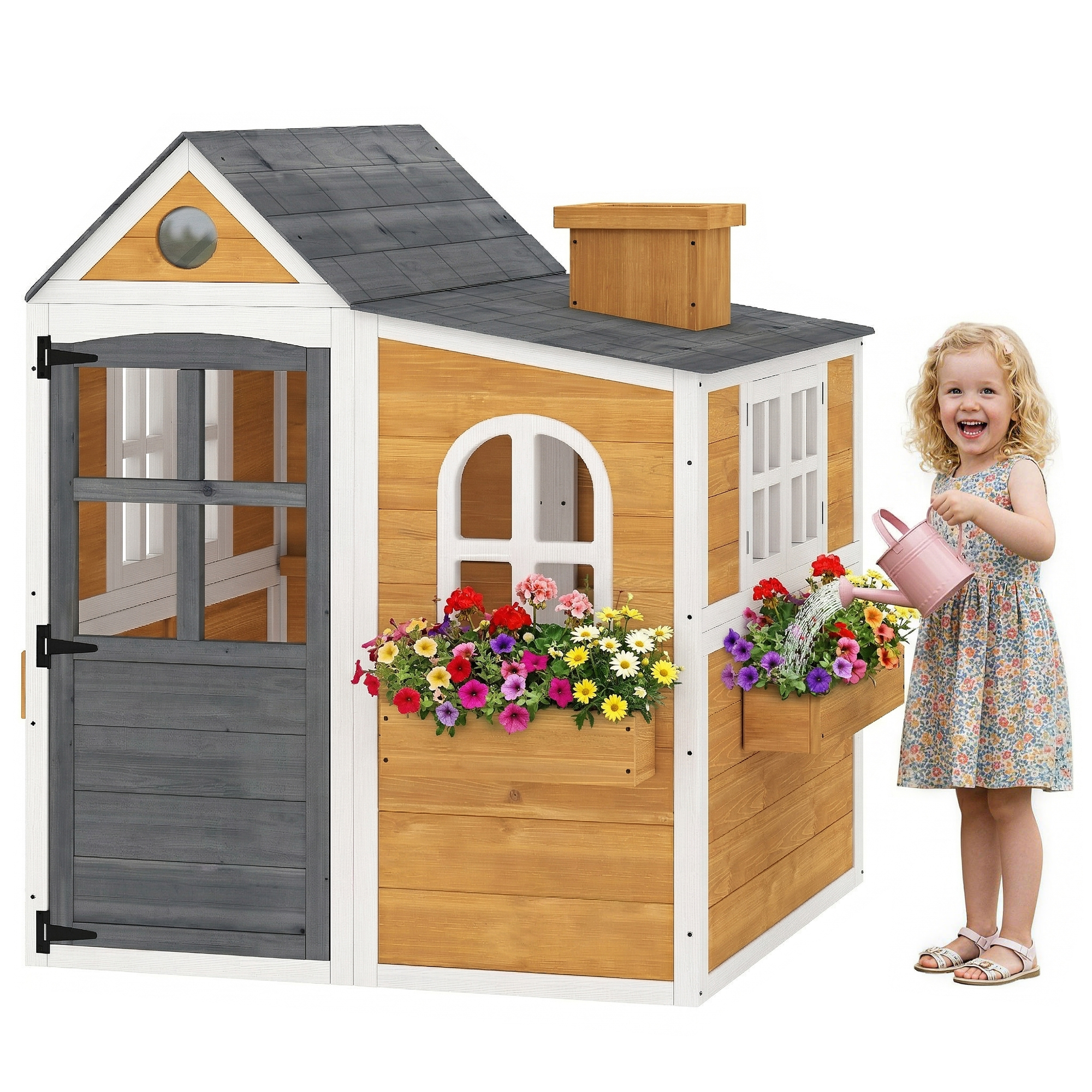 Immagine prodotto - Casetta per bambini in legno vista principale