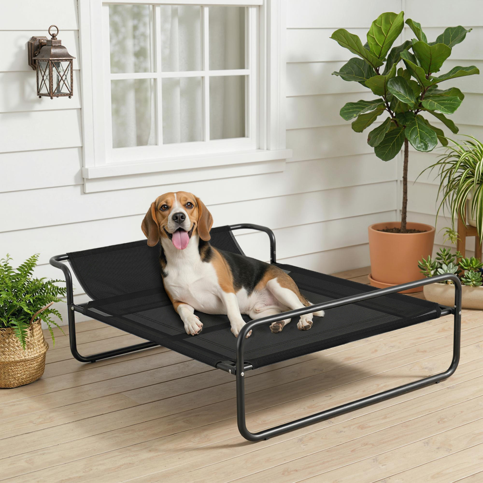 Vista prodotto - Lettino per cani colore nero