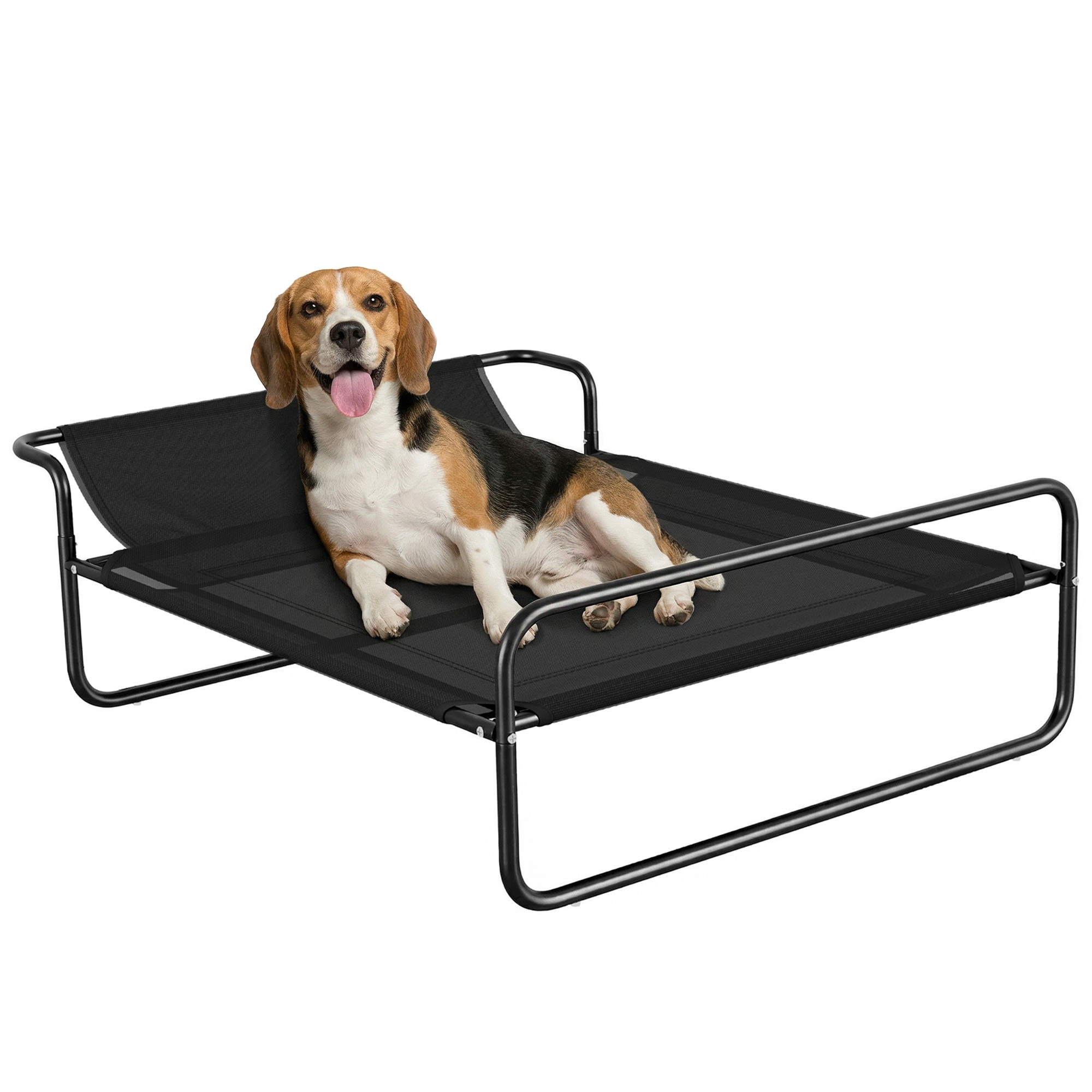 Immagine prodotto - Lettino rialzato per cani con poggiatesta