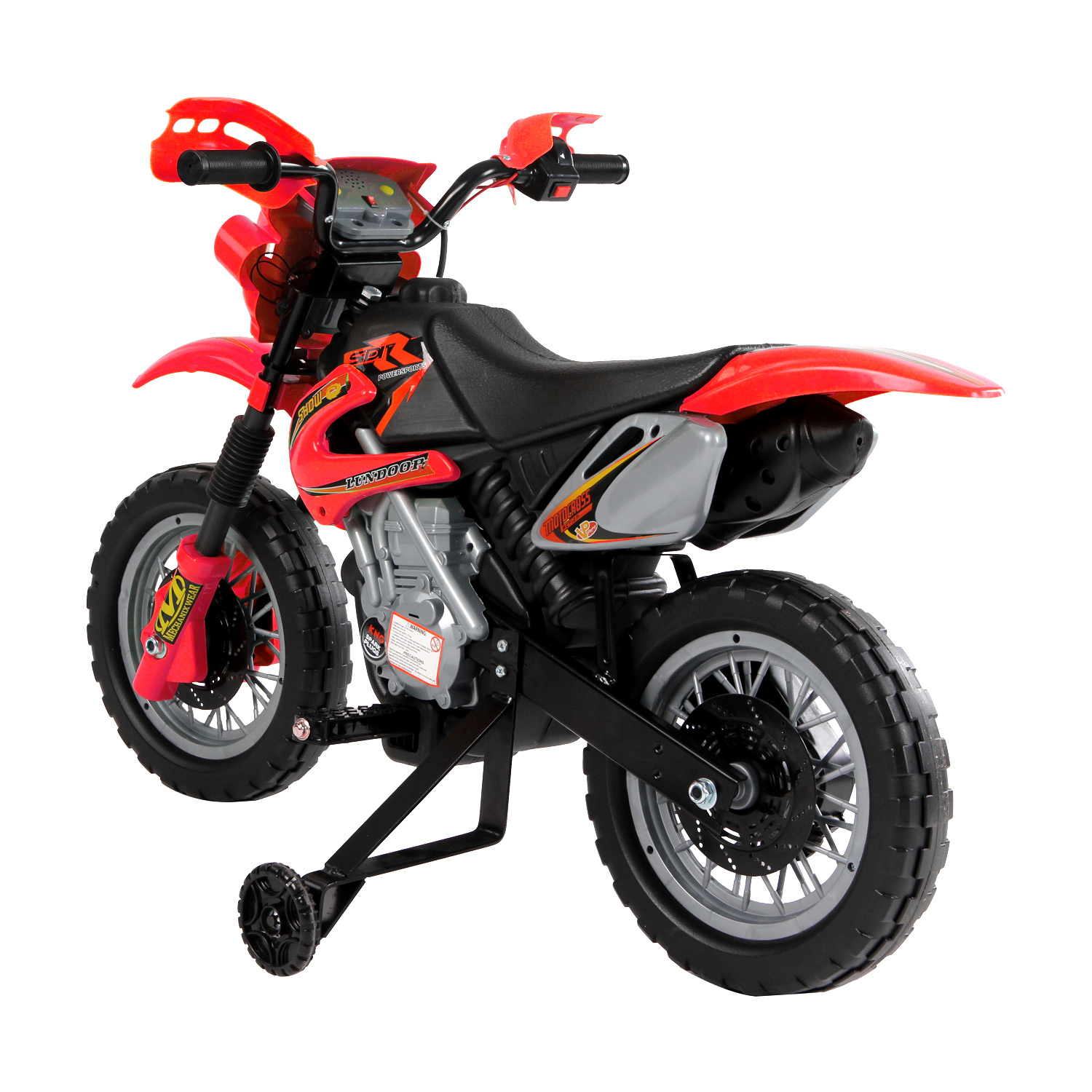 Dettaglio - Moto cross per bambini con fari e suoni