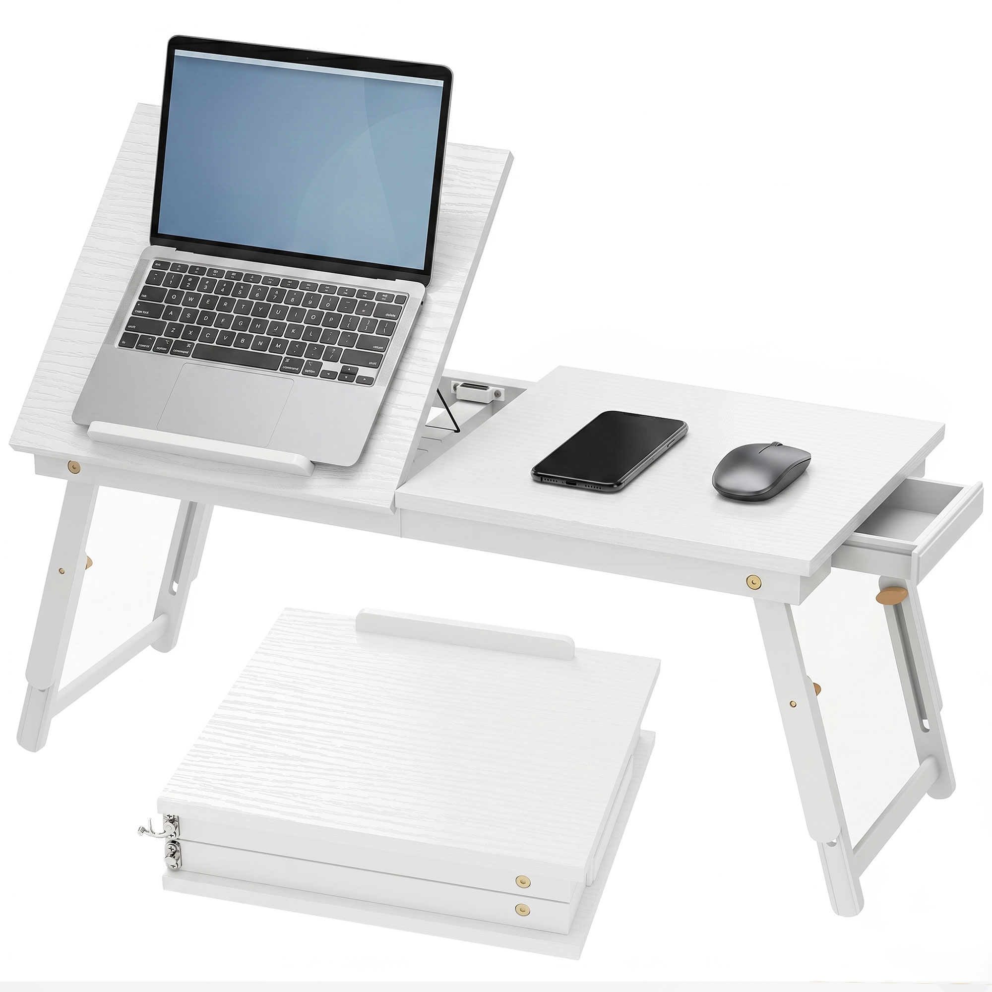 Immagine prodotto - Tavolino da letto pieghevole per laptop