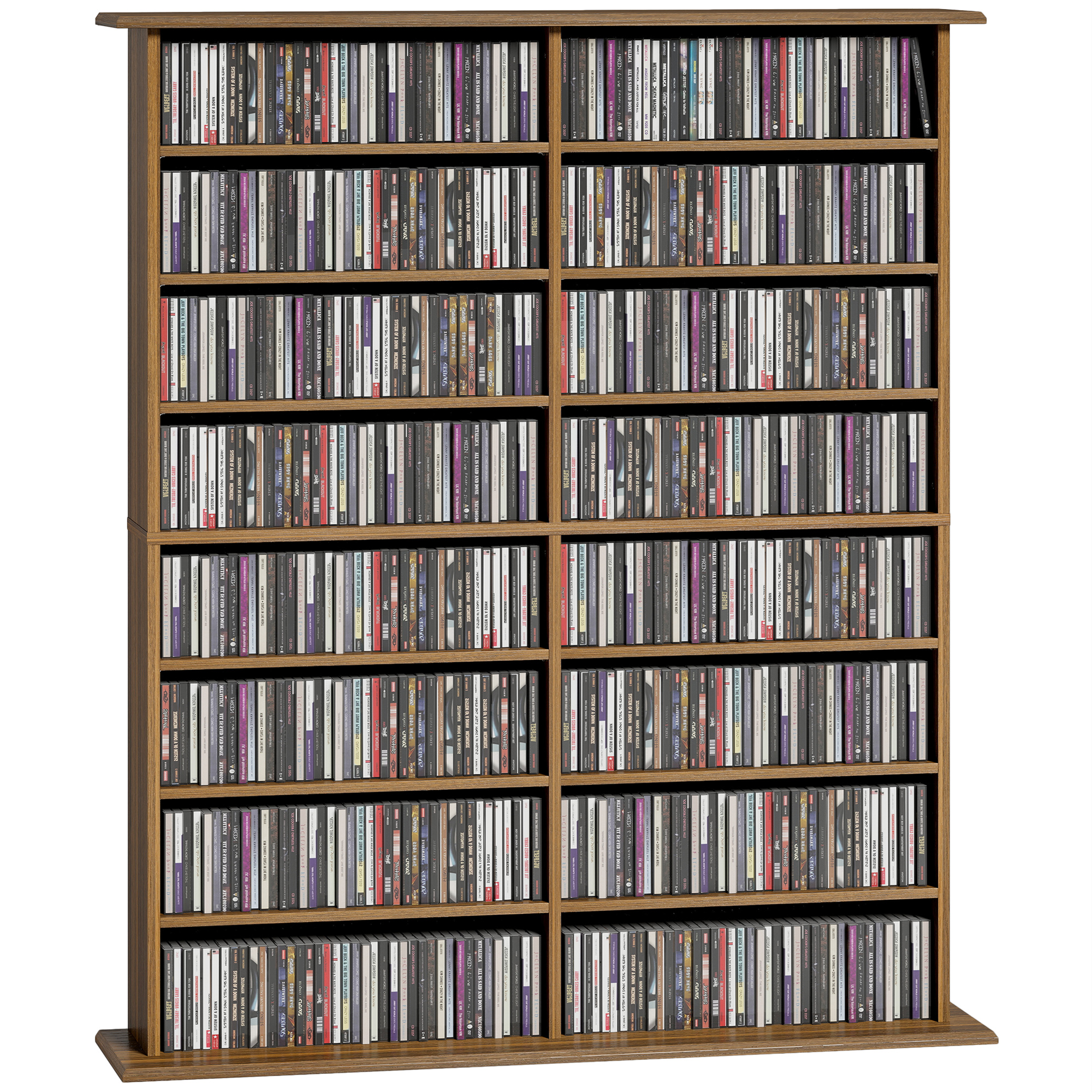 Immagine prodotto - Mobile porta CD e DVD noce