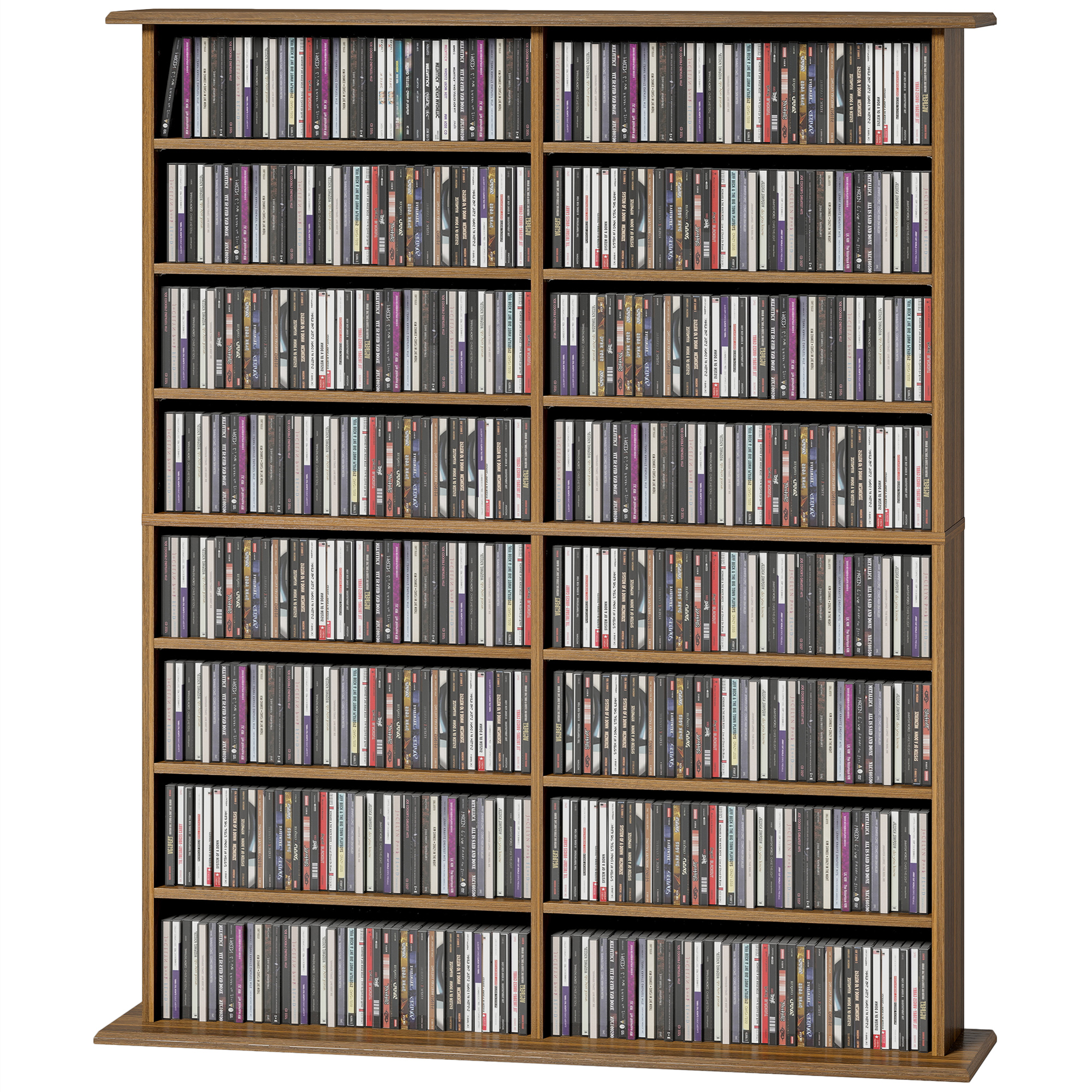 Immagine prodotto - Dettaglio ripiani regolabili scaffale CD