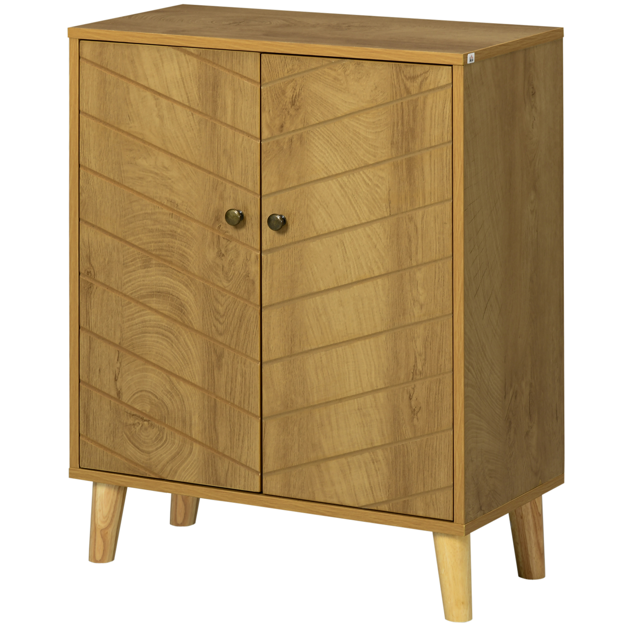 Credenza con due ripiani interni