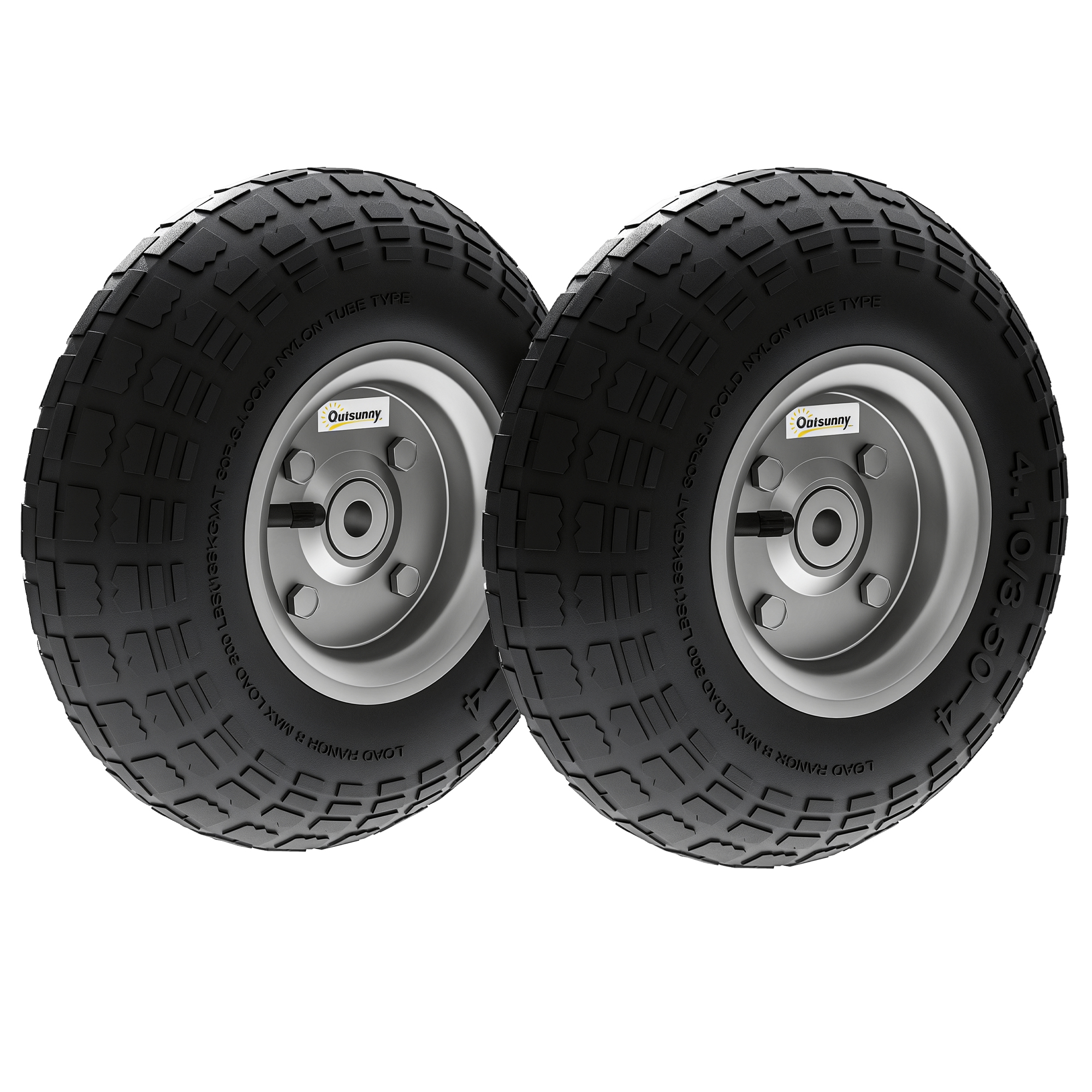 Immagine prodotto - Set 2 ruote per carrello