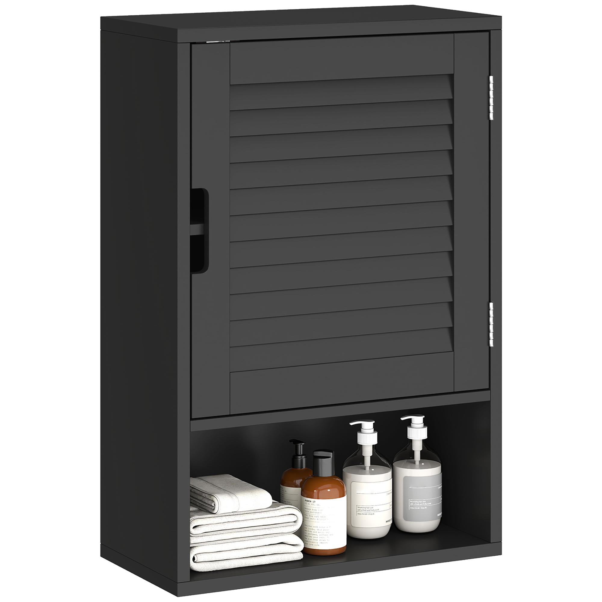 Immagine prodotto - Armadietto bagno a parete nero