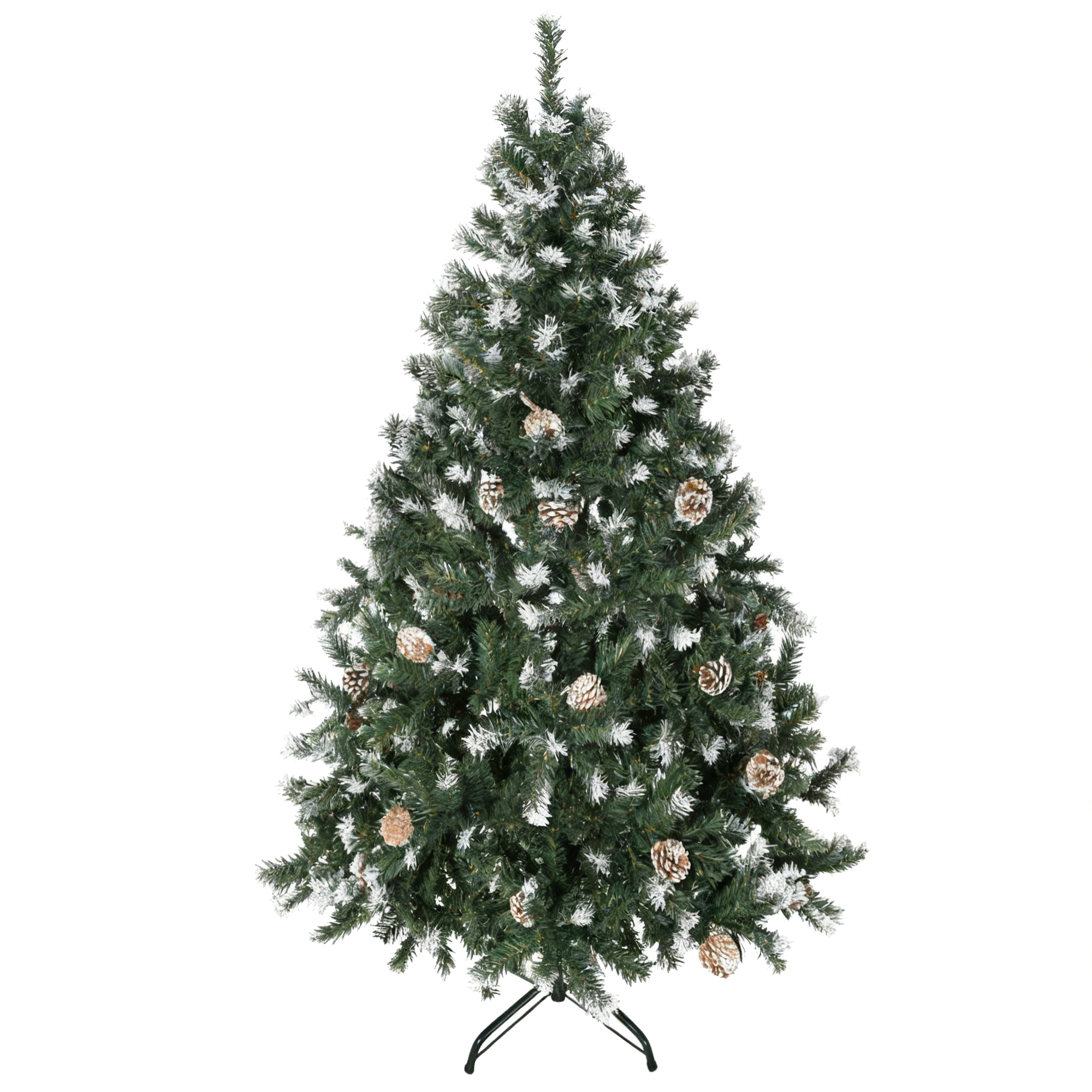 Albero di Natale artificiale innevato 150cm