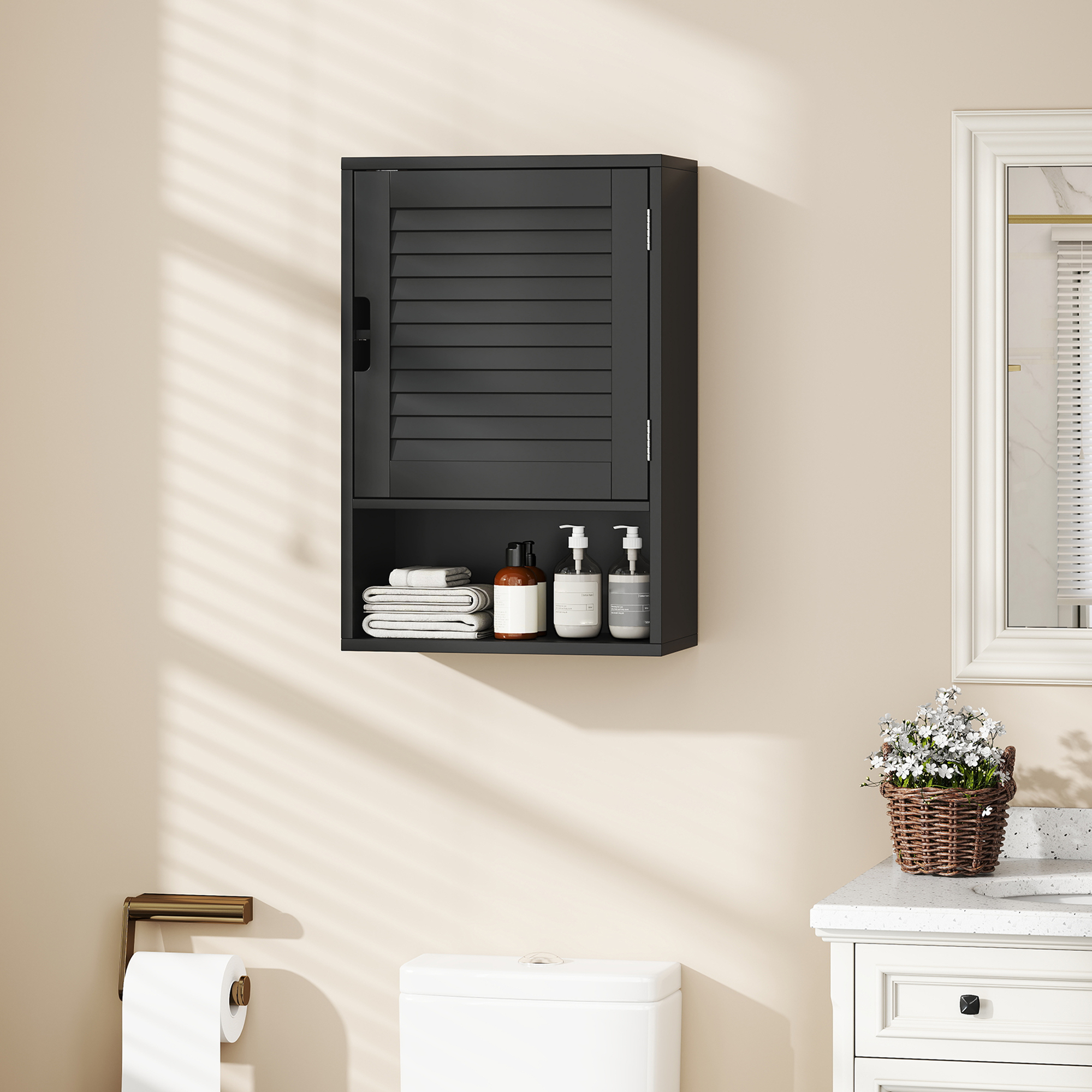 Immagine prodotto - Mobile pensile bagno a parete
