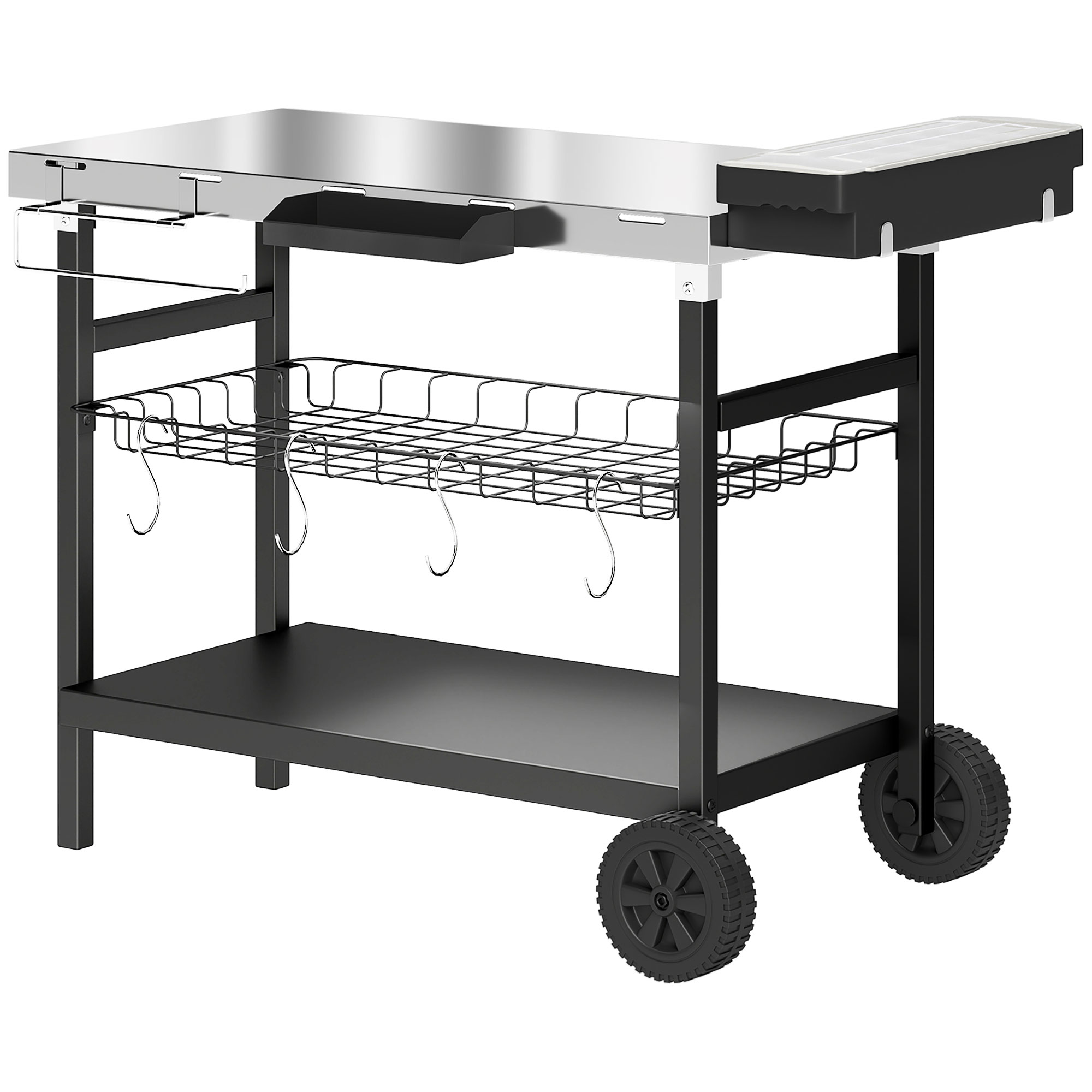 Immagine prodotto - Dettaglio carrello cucina per esterni