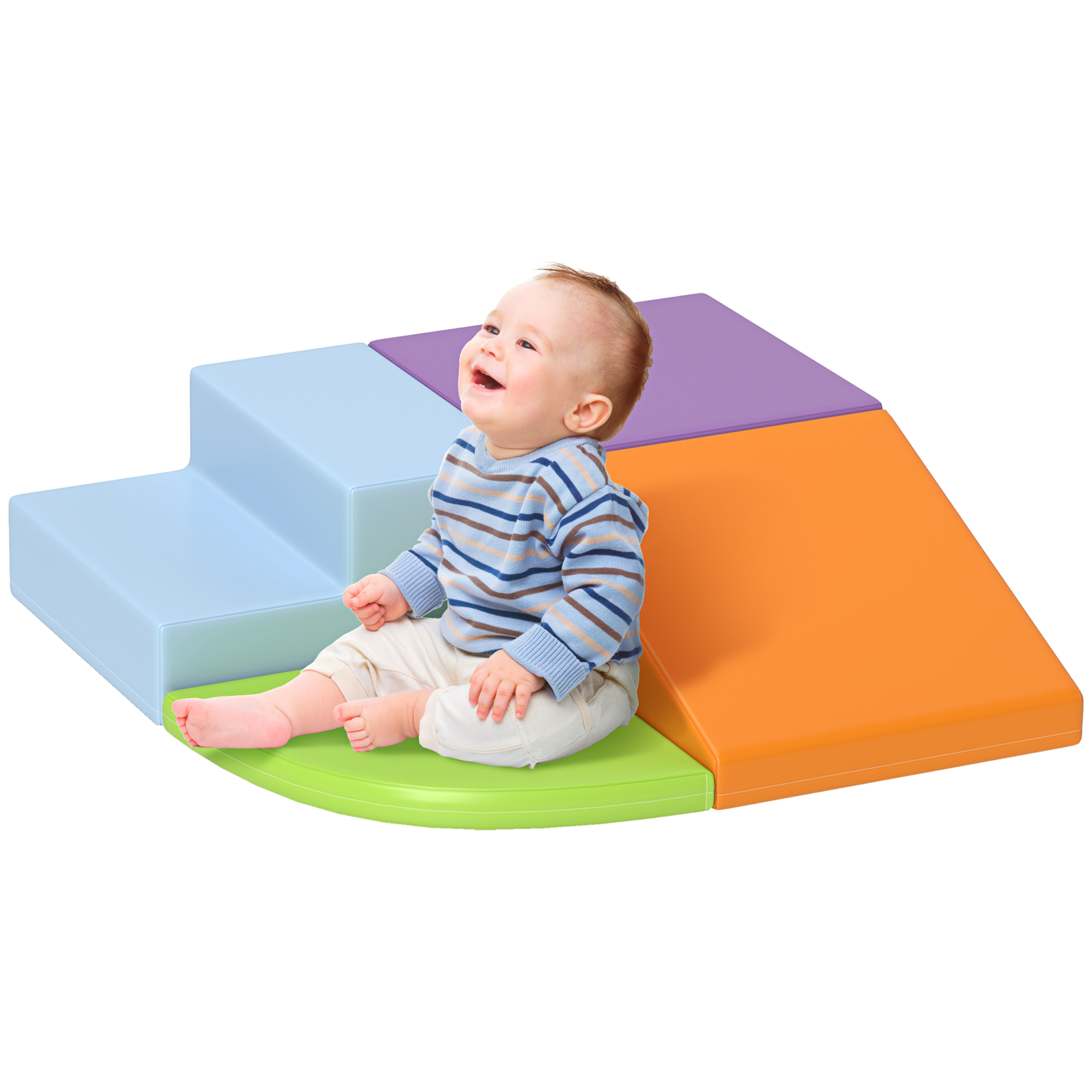 Set di costruzioni morbide per bambini multicolore