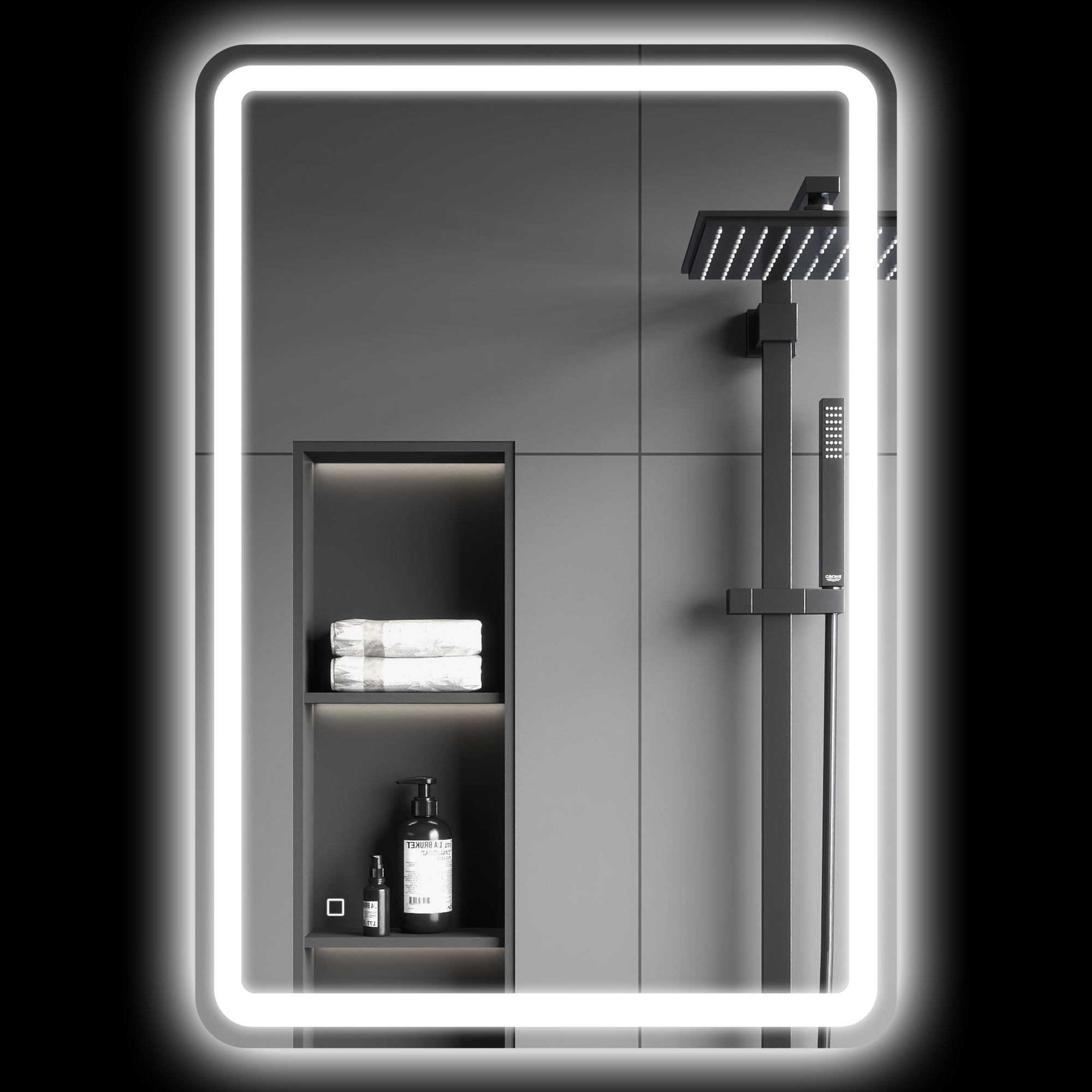 Immagine prodotto - Specchio bagno LED 70x100cm